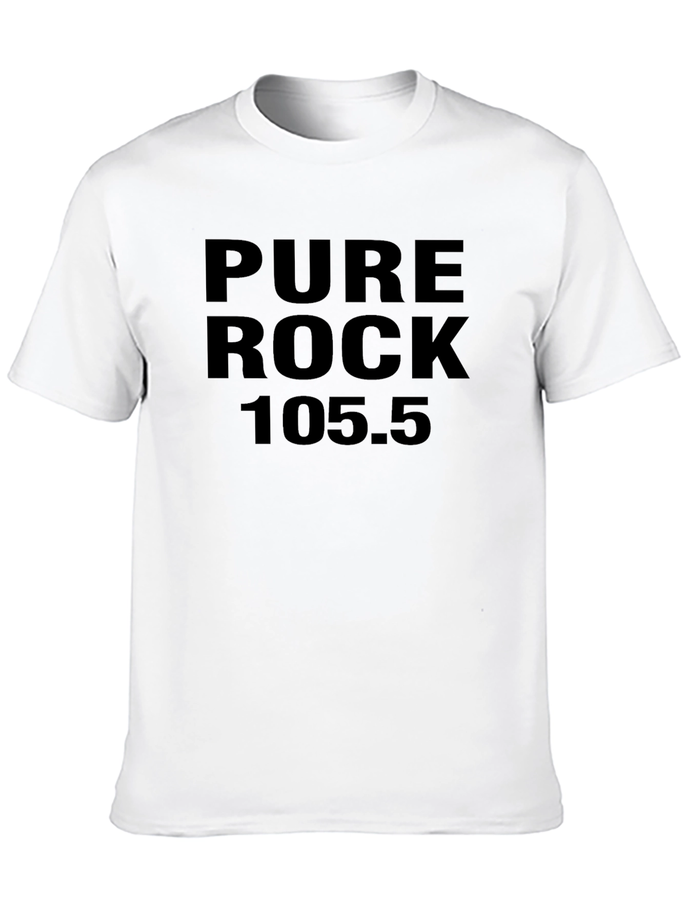 Pure Rock 105.5 Black T-Shirt
