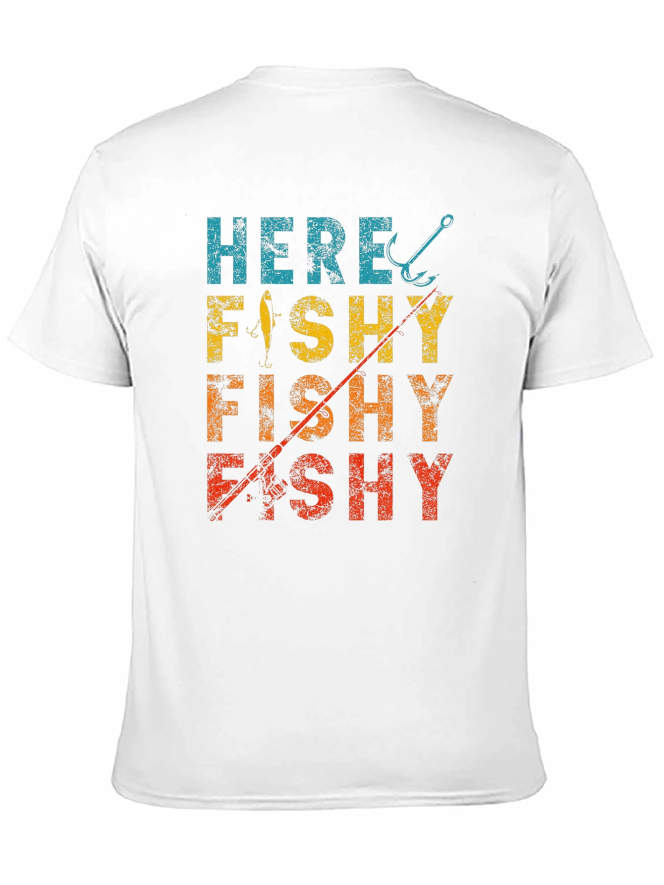 Here Fishy Fishy Fishing T-Shirt