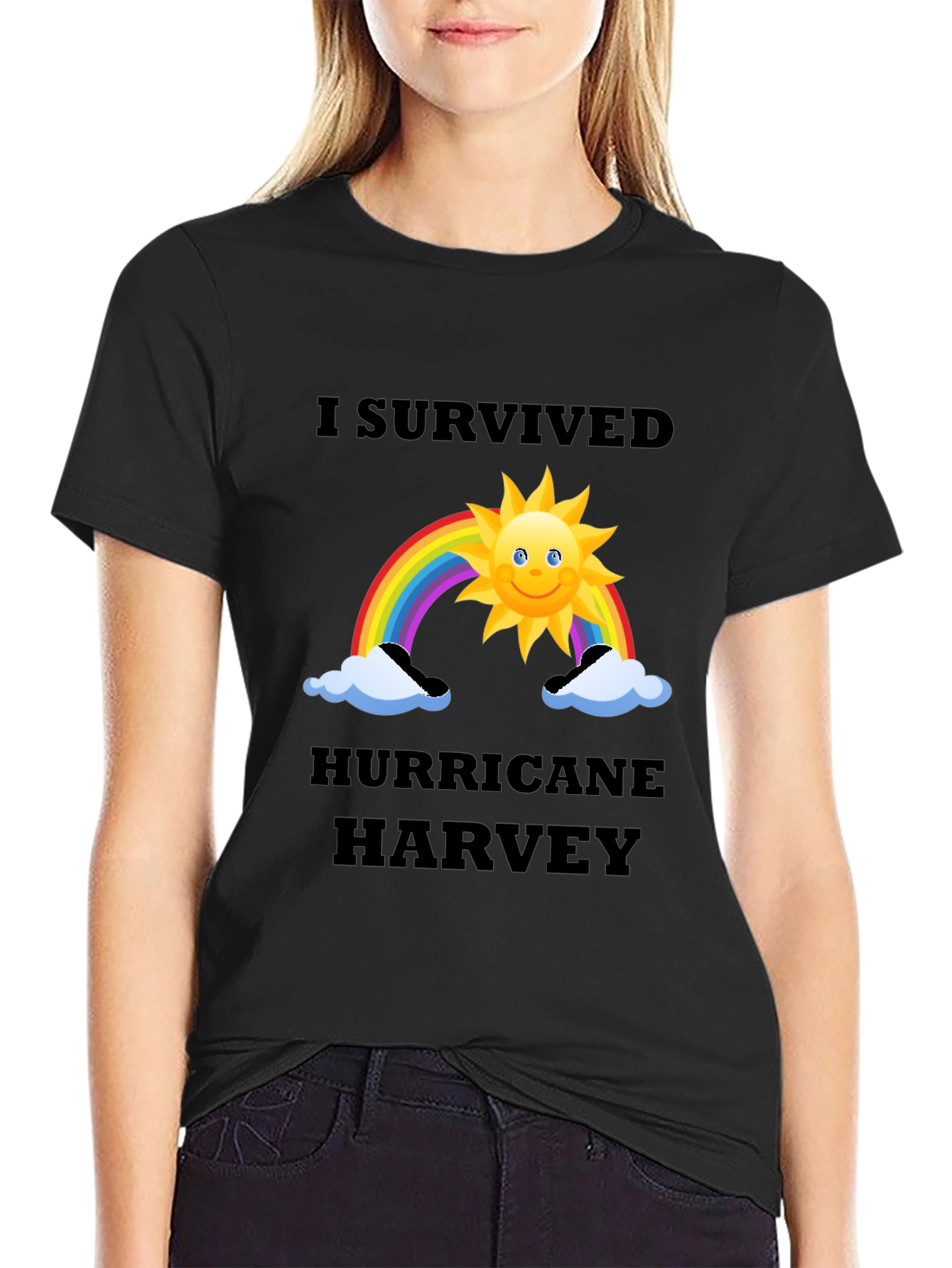 I Survived Hurricane Harvey T-Shirt