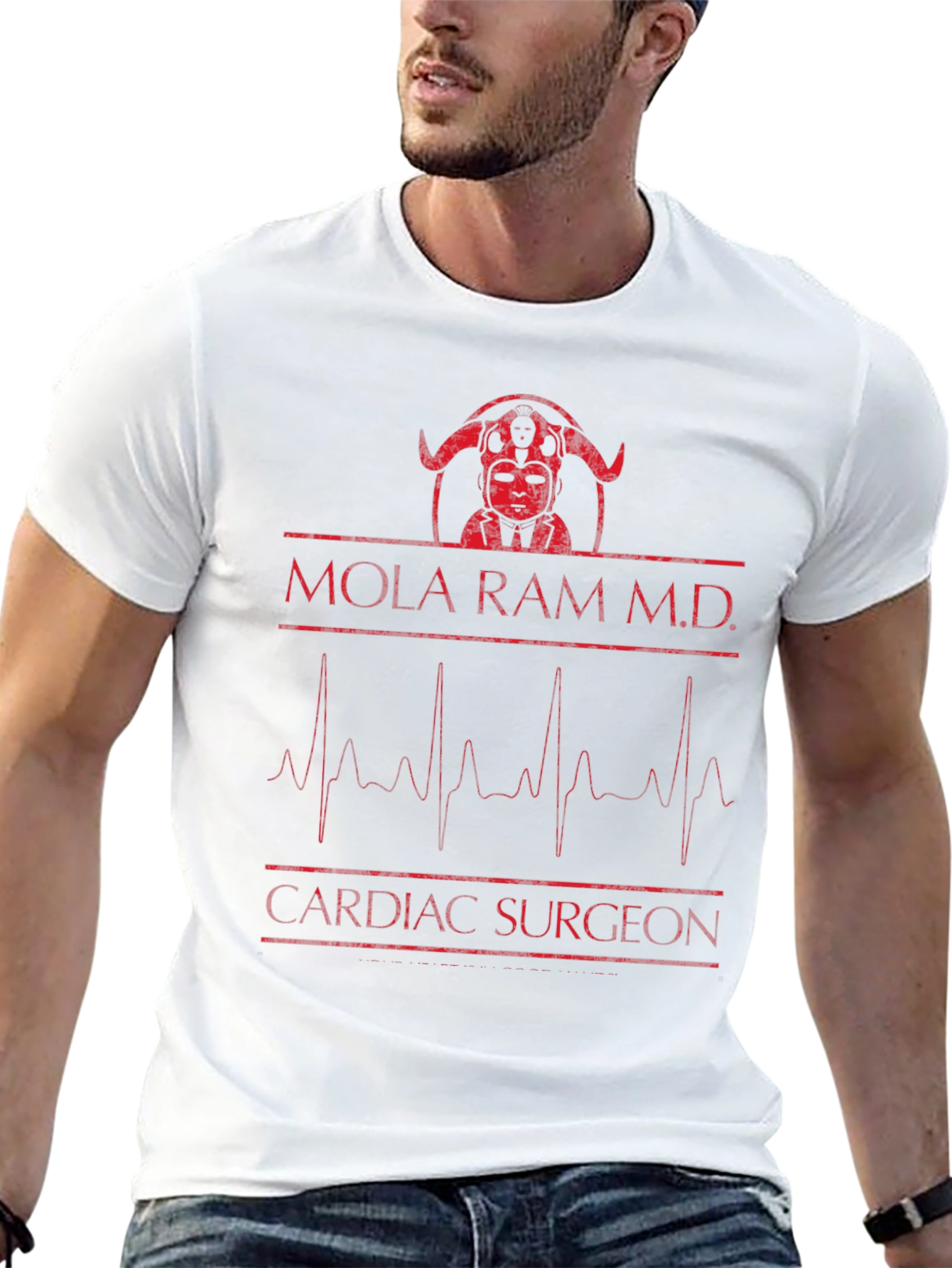 Mola Ram M.D. Cardiac Surgeon Graphic T-Shirt