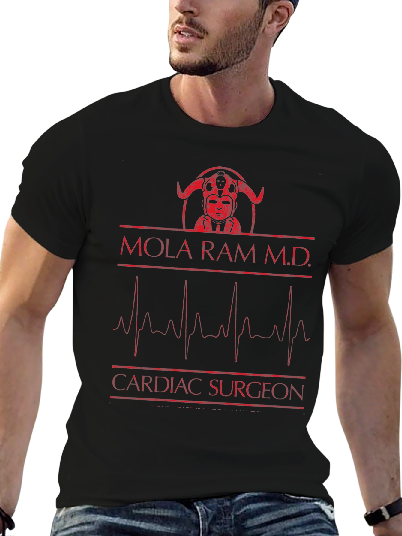 Mola Ram M.D. Cardiac Surgeon Graphic T-Shirt