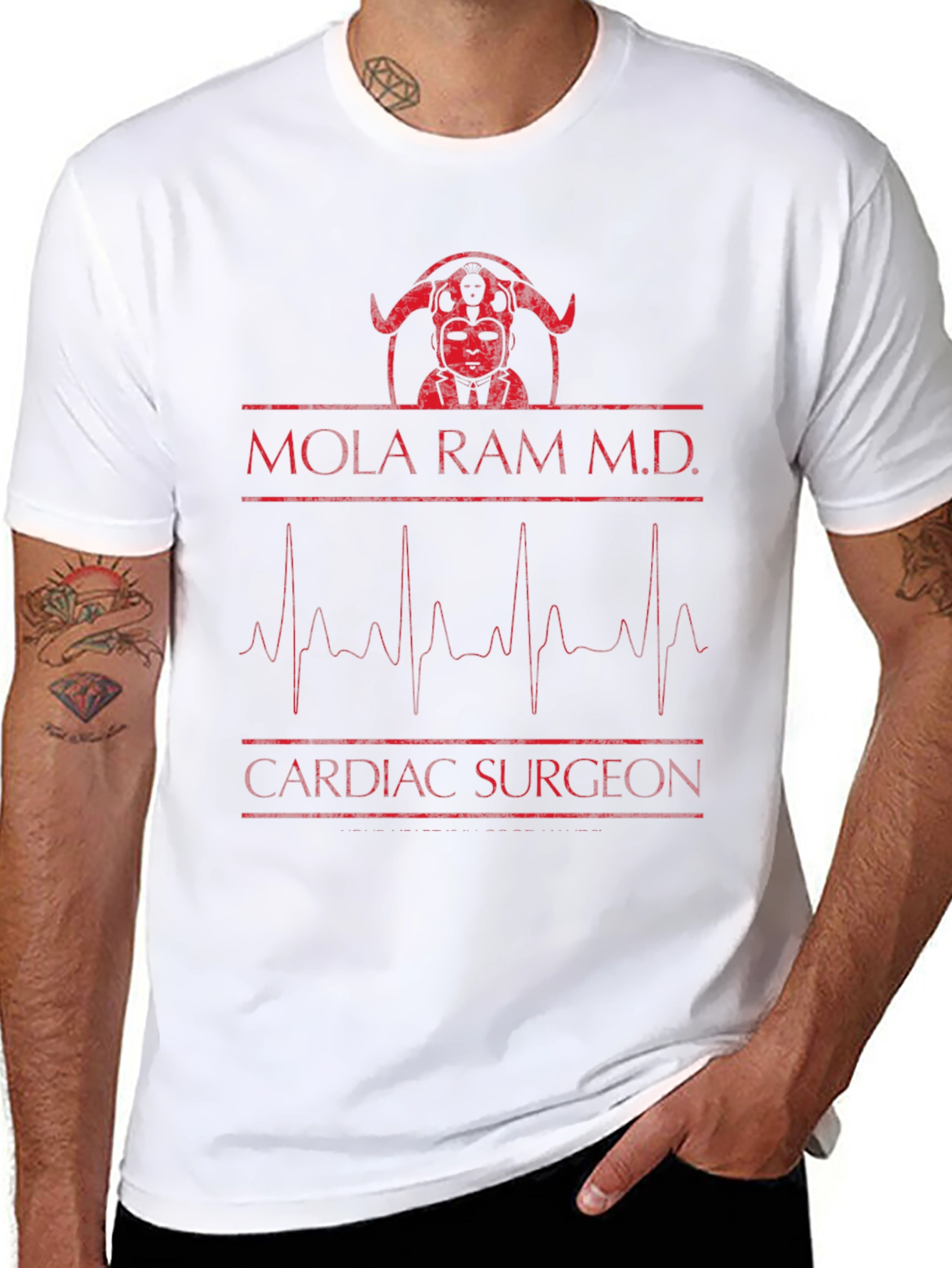 Mola Ram M.D. Cardiac Surgeon Graphic T-Shirt
