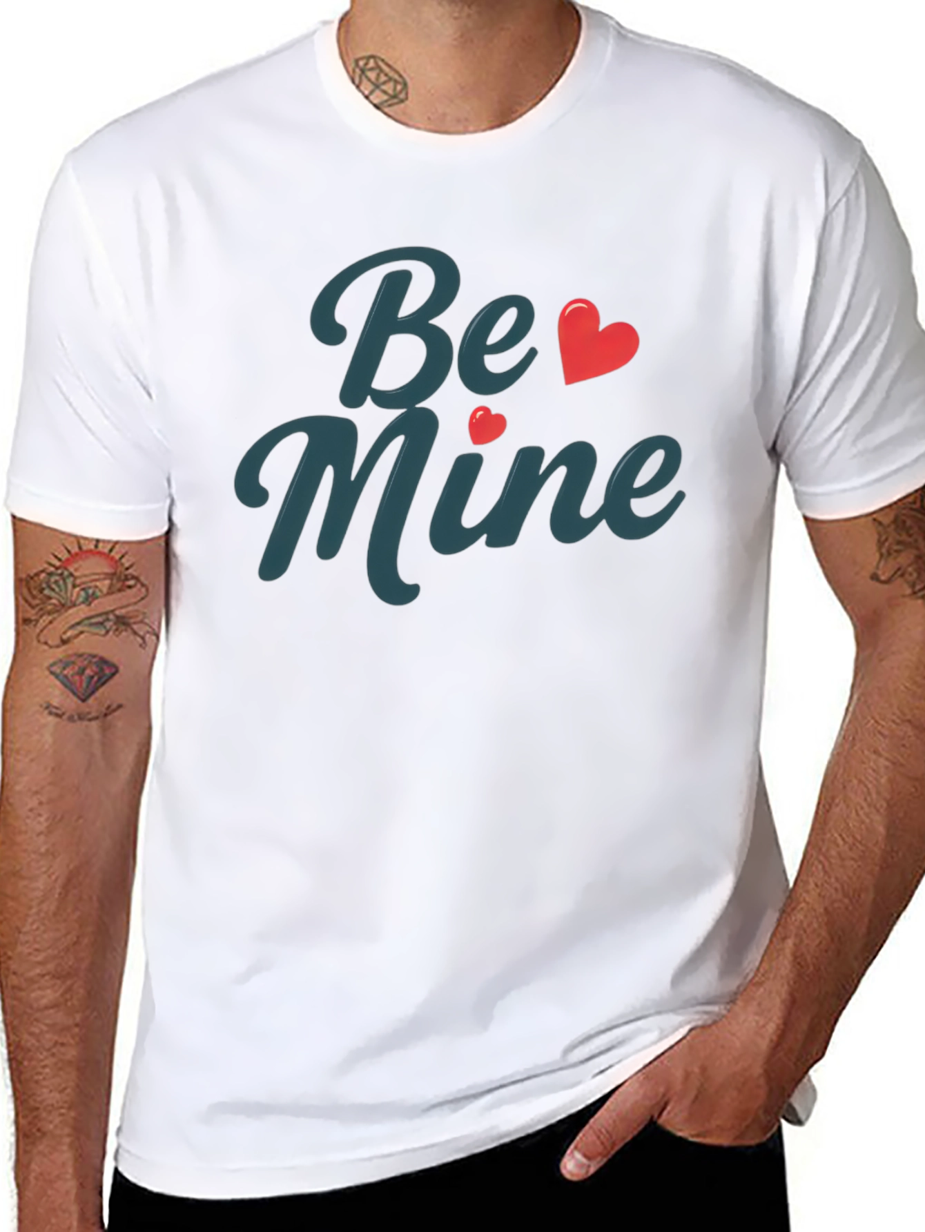 Be Mine Valentines Day Graphic Tee