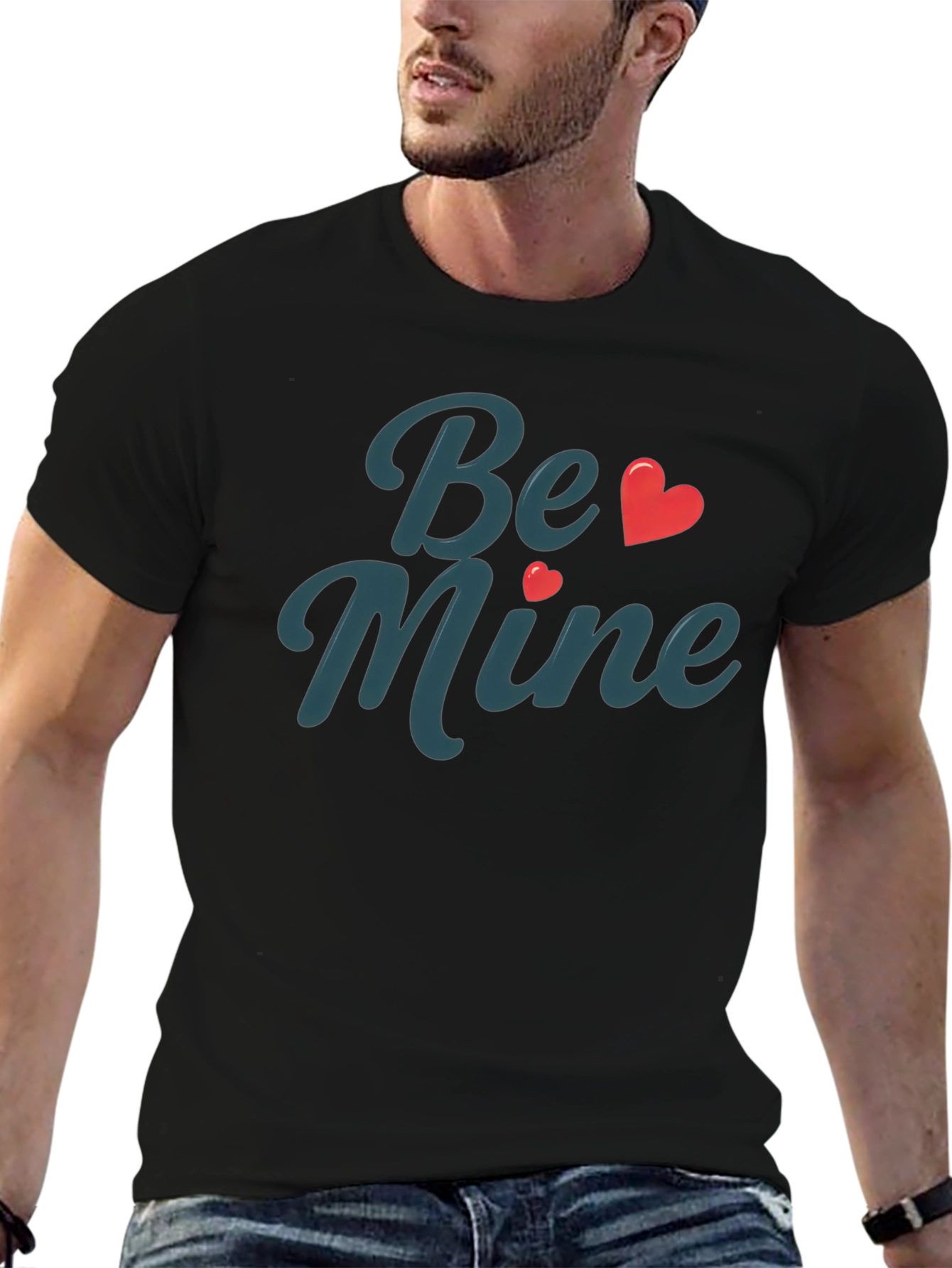 Be Mine Valentines Day Graphic Tee