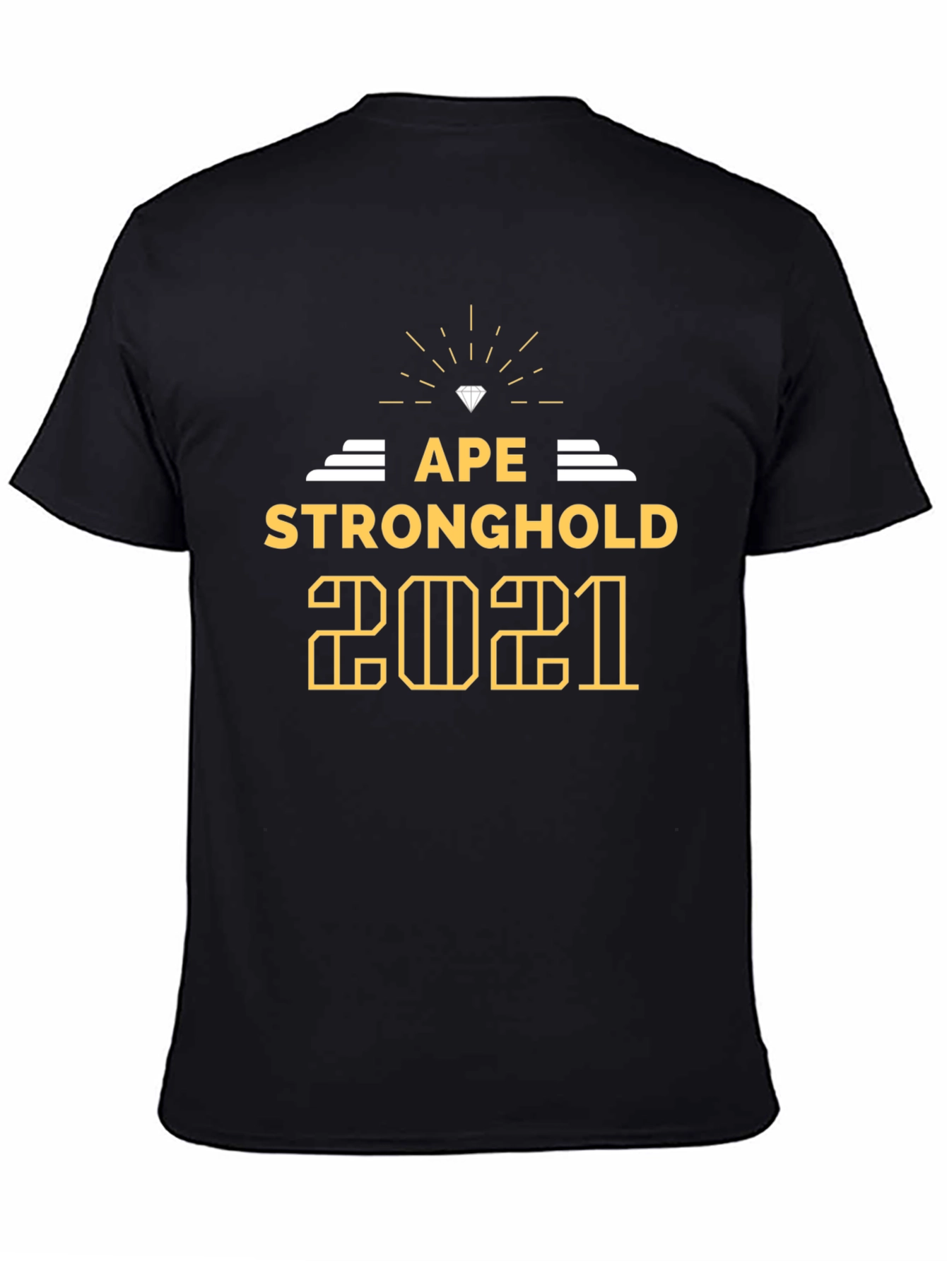Ape Stronghold 2021 Black Graphic Tee