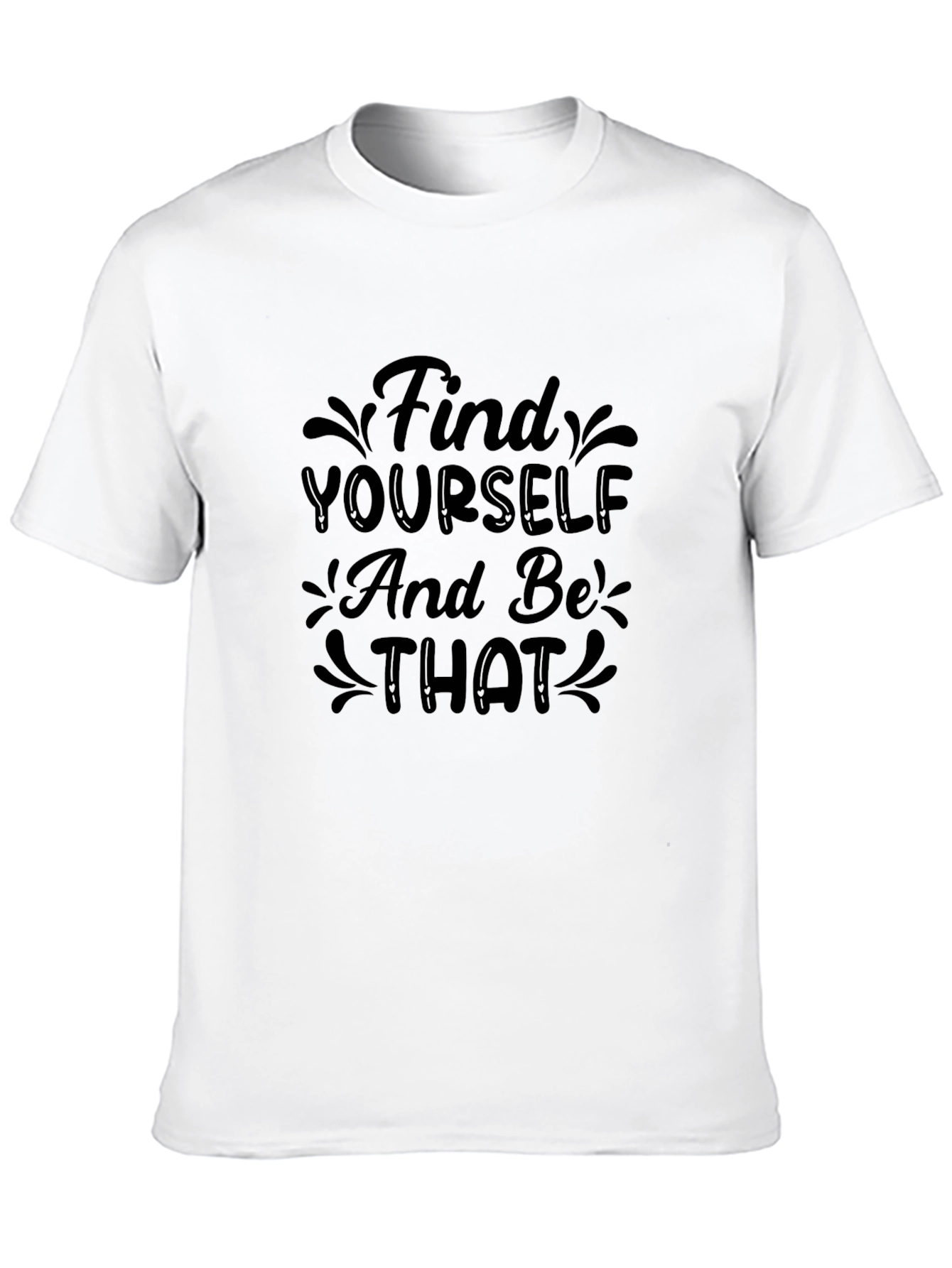 Find Yourself Graphic Tee - Mens Black T-Shirt