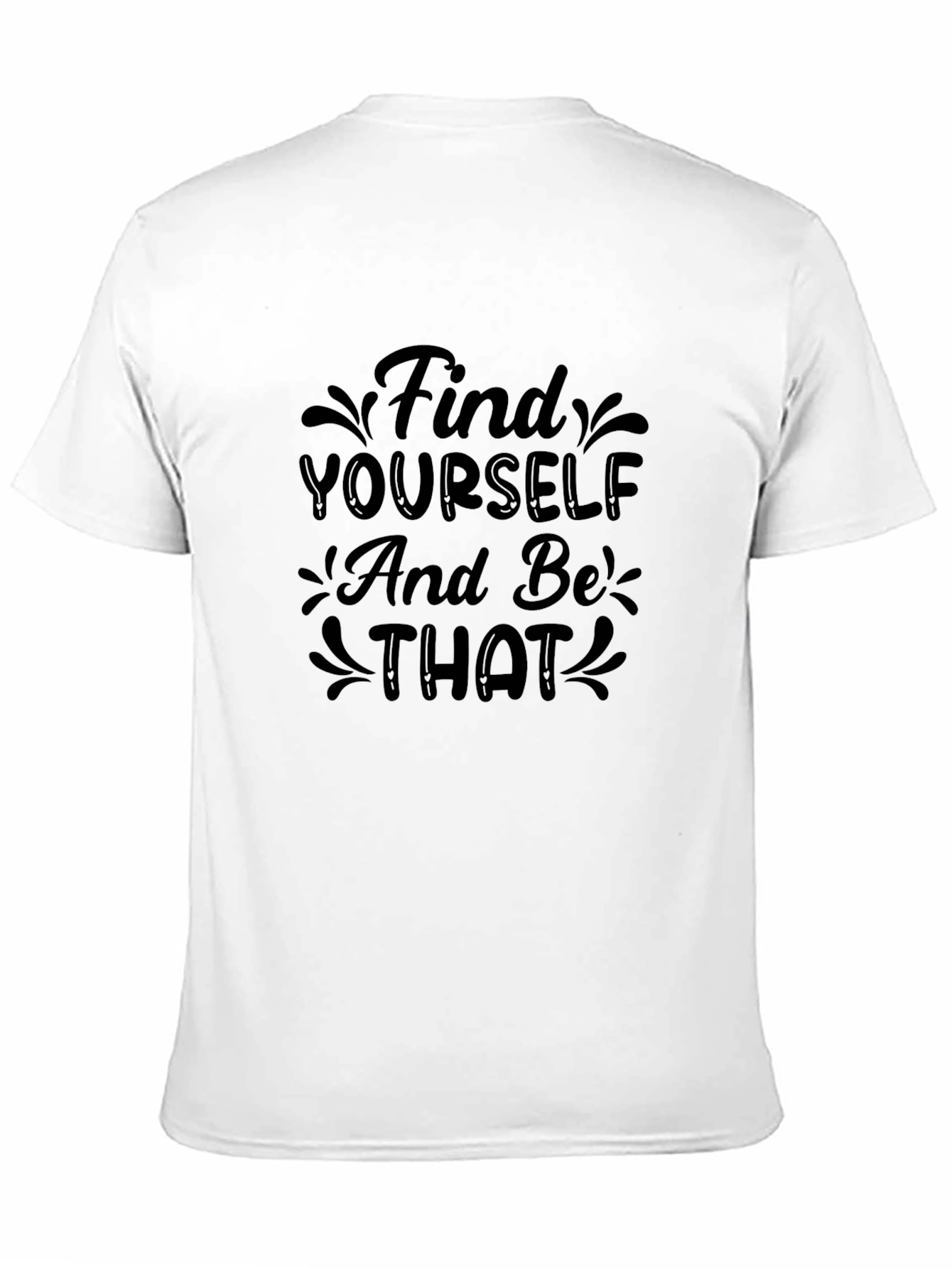 Find Yourself Graphic Tee - Mens Black T-Shirt