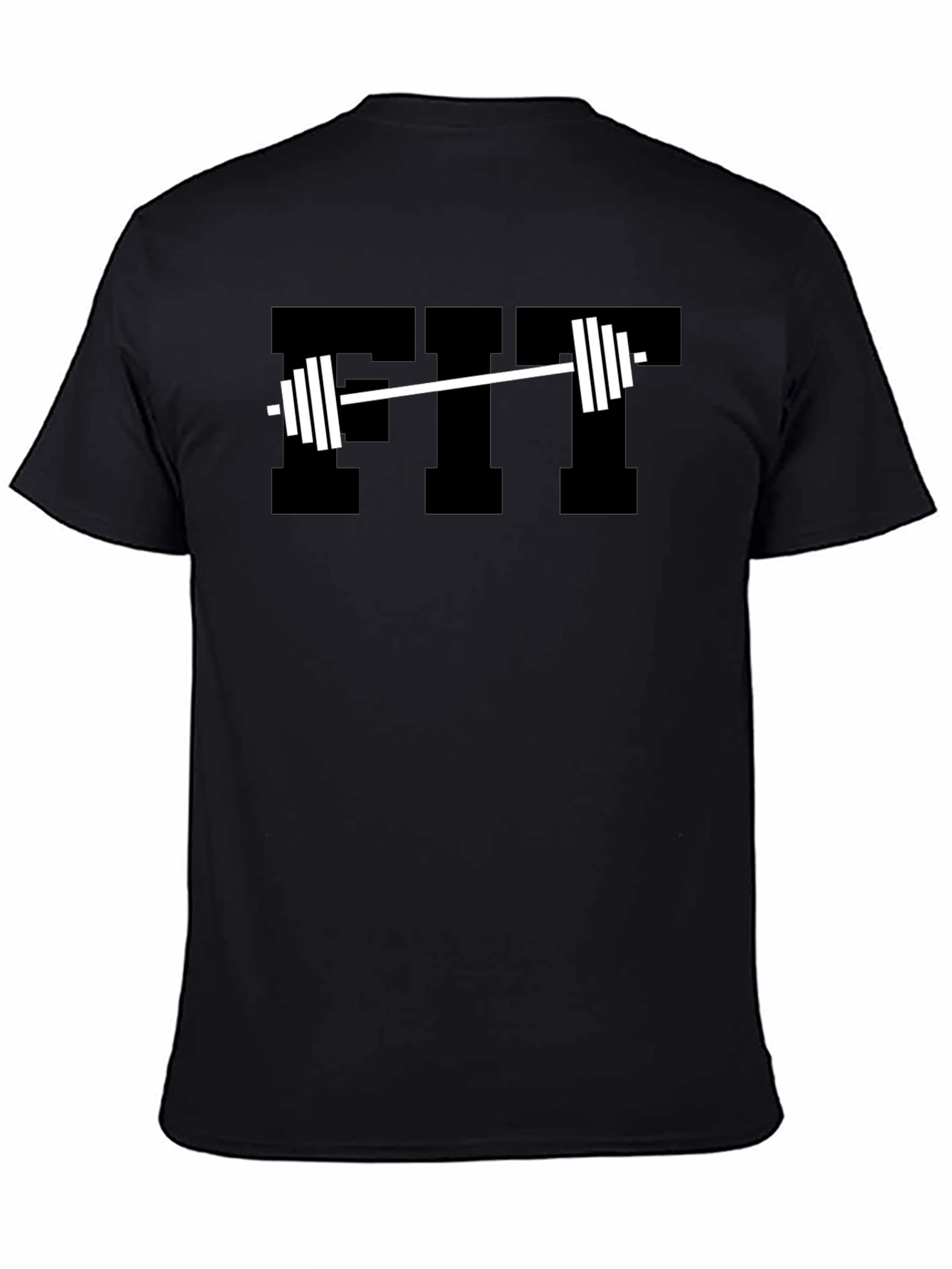 FIT Weightlifting Black T-Shirt