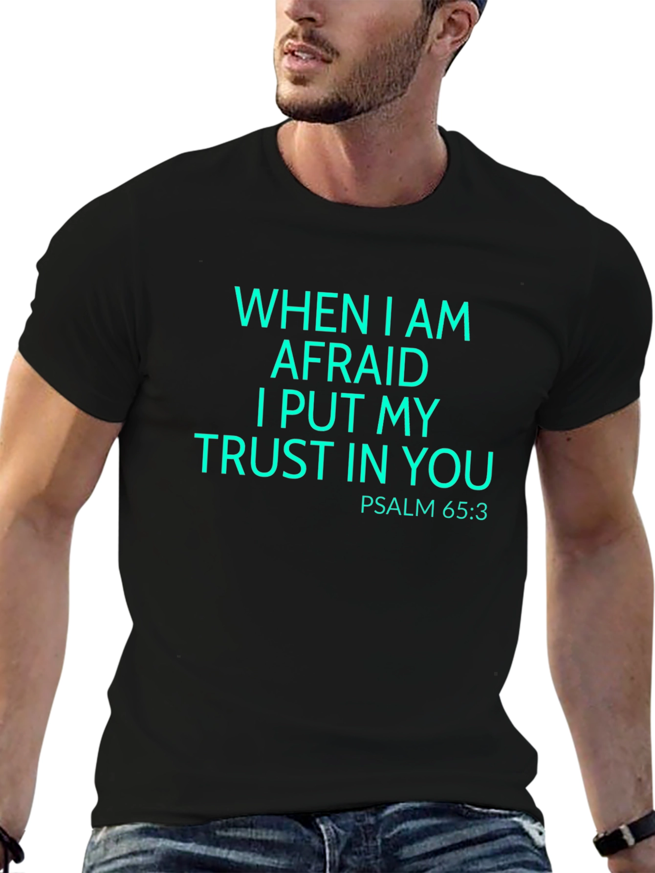 Psalm 65:3 Trust Graphic T-Shirt