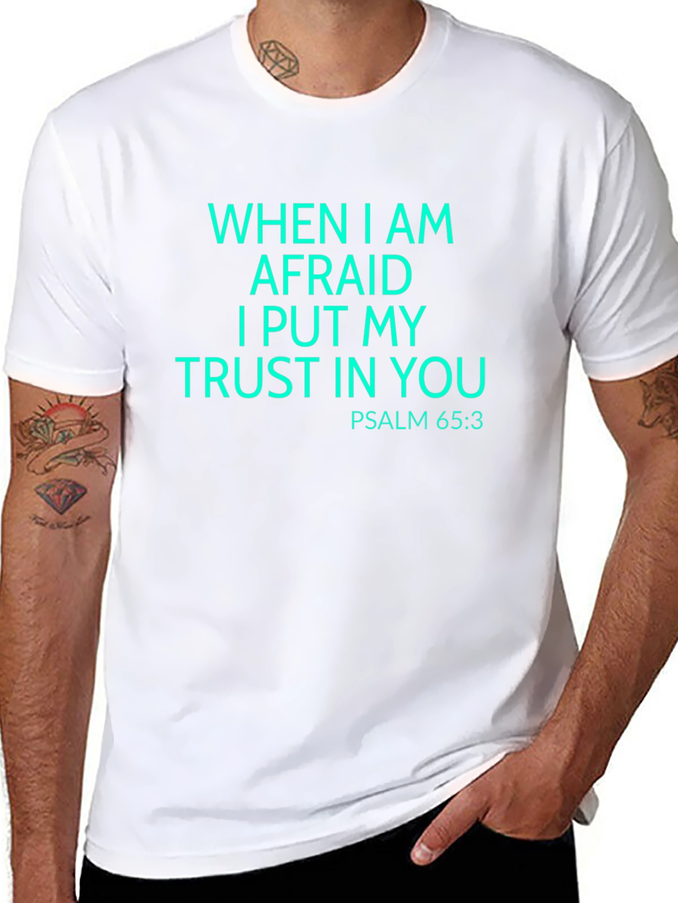 Psalm 65:3 Trust Graphic T-Shirt