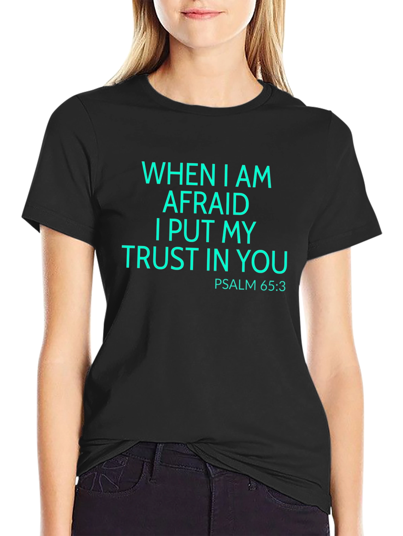 Psalm 65:3 Trust Graphic T-Shirt
