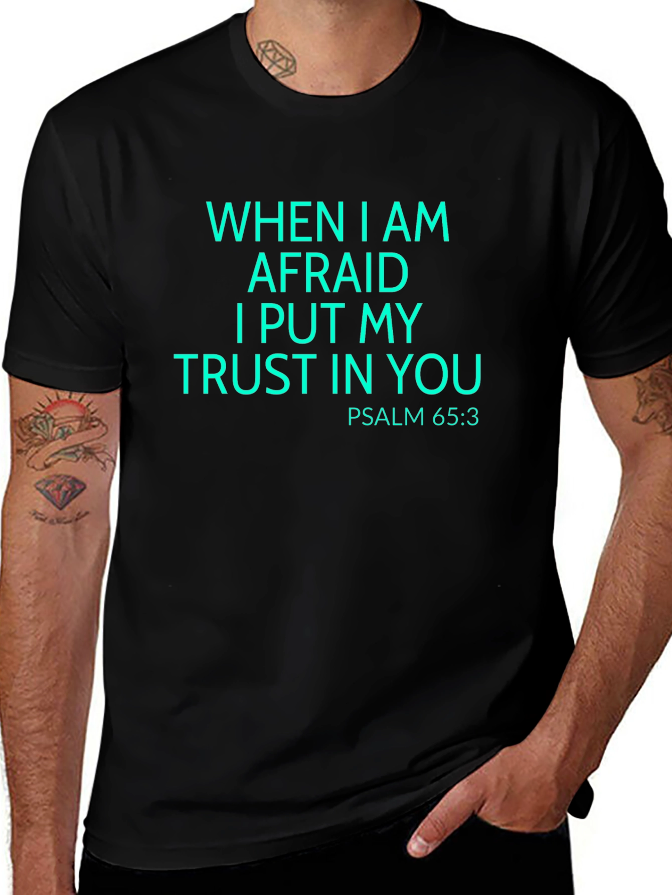 Psalm 65:3 Trust Graphic T-Shirt