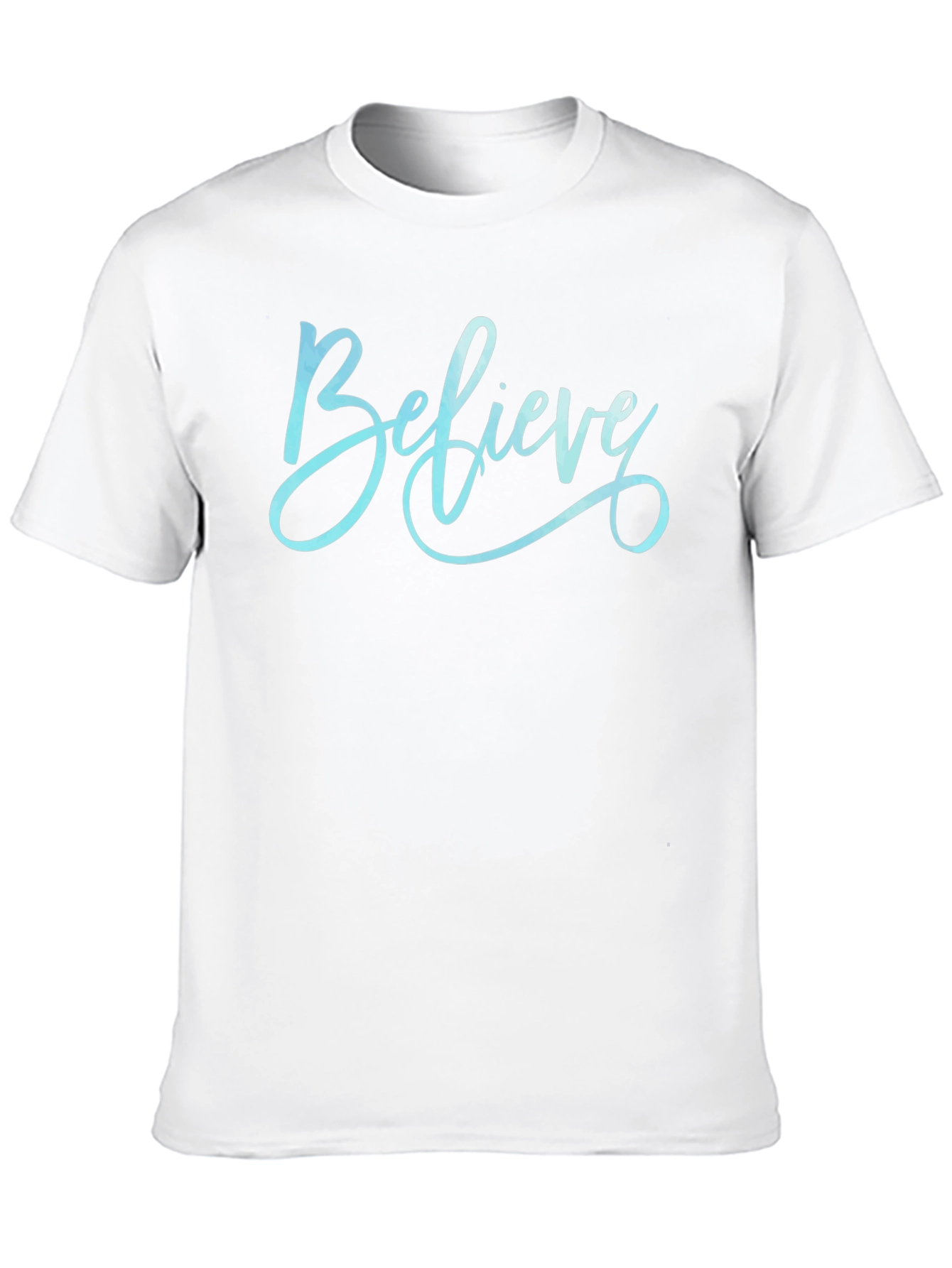 Believe Graphic Tee - Stylish Cotton Comfort