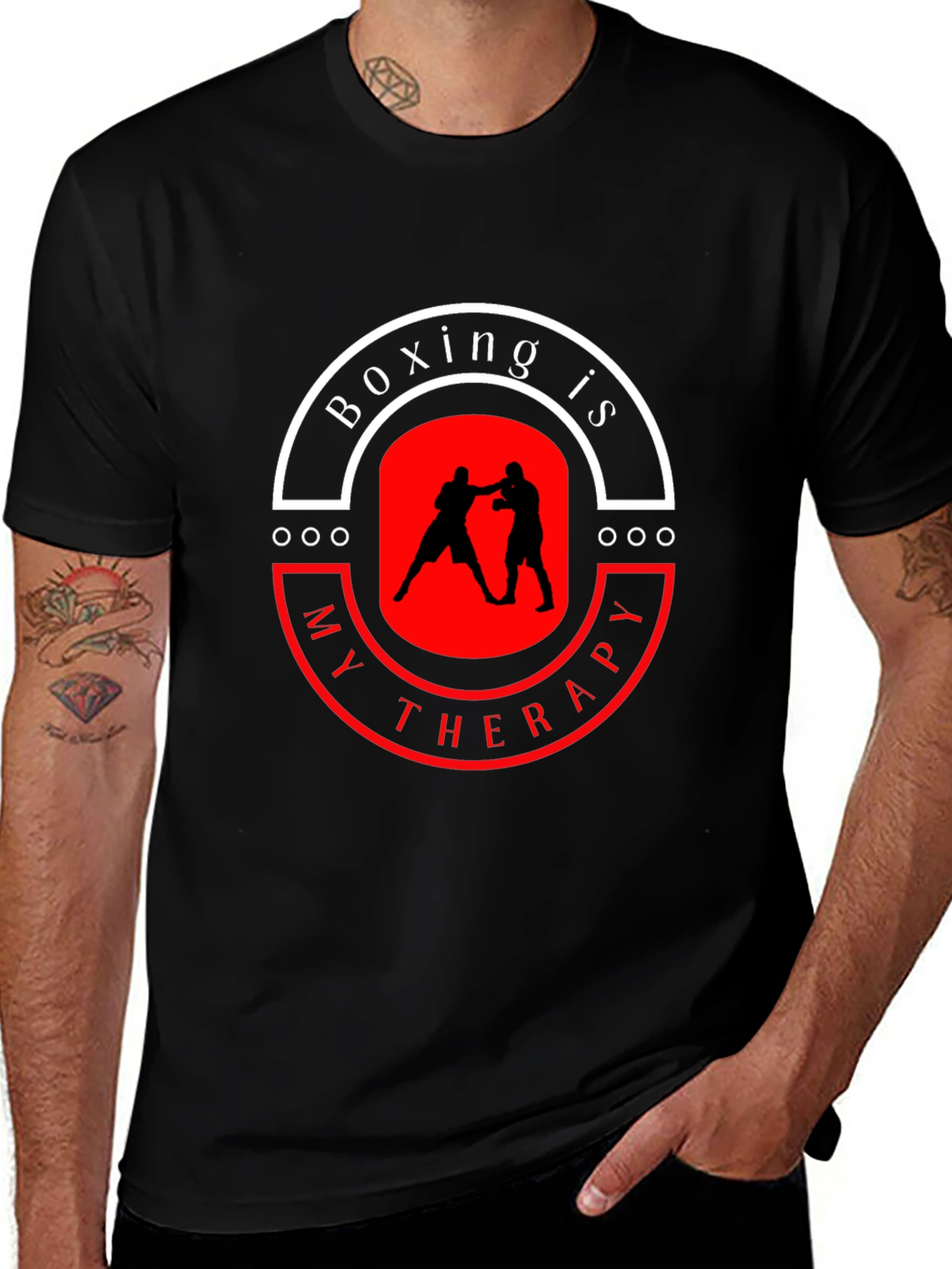 Boxing Is My Therapy T-Shirt