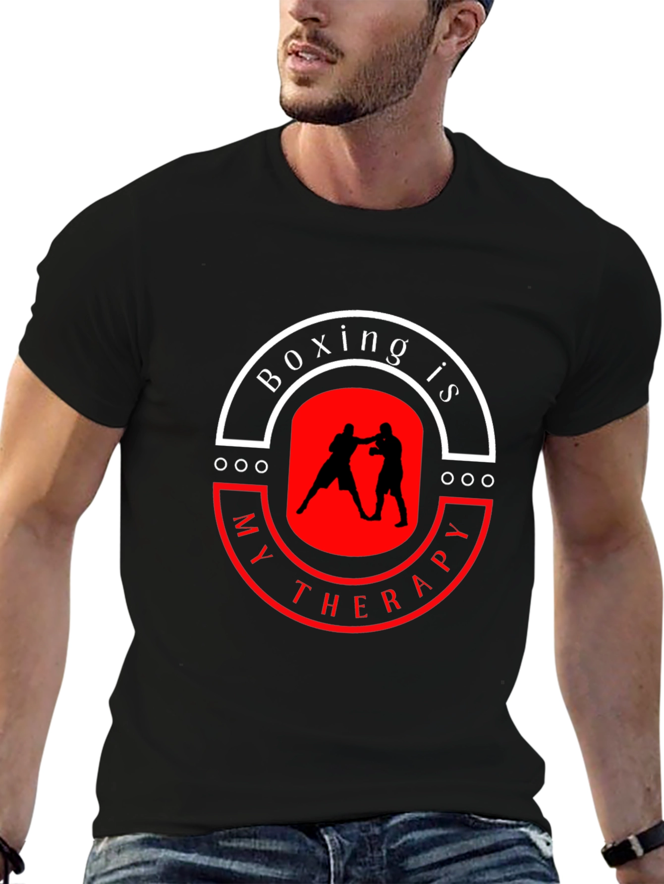 Boxing Is My Therapy T-Shirt
