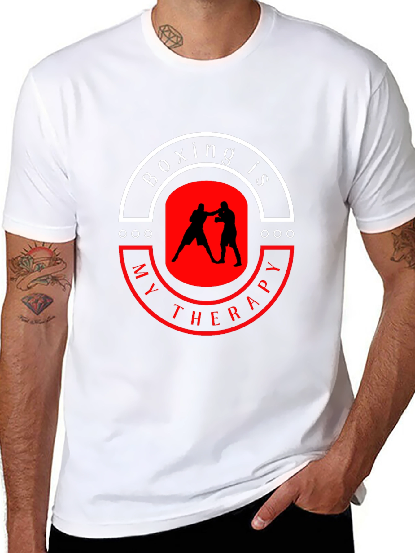 Boxing Is My Therapy T-Shirt