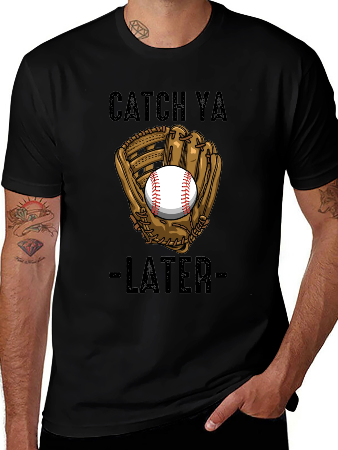 Catch Ya Later Baseball T-Shirt