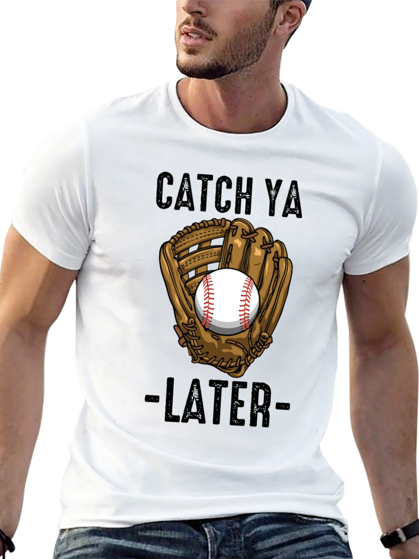 Catch Ya Later Baseball T-Shirt
