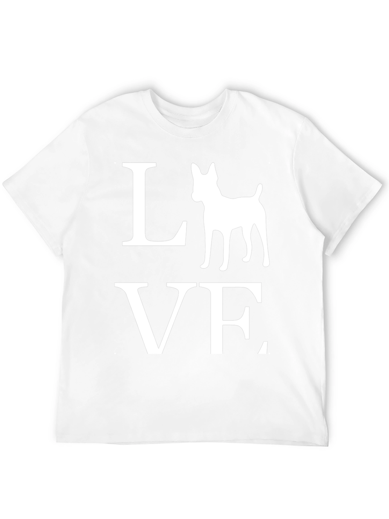 Love Dog Graphic T-Shirt | Black Tee