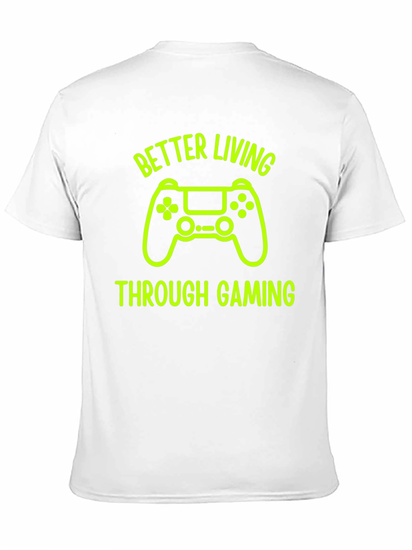 Better Living Through Gaming Black T-Shirt