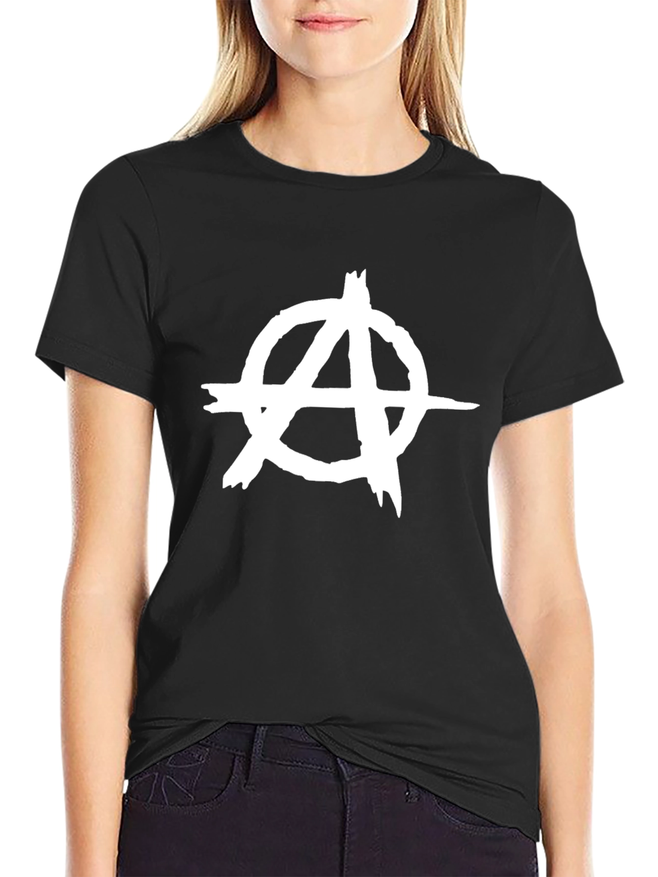 Anarchy Symbol T-Shirt - Bold Graphic Tee