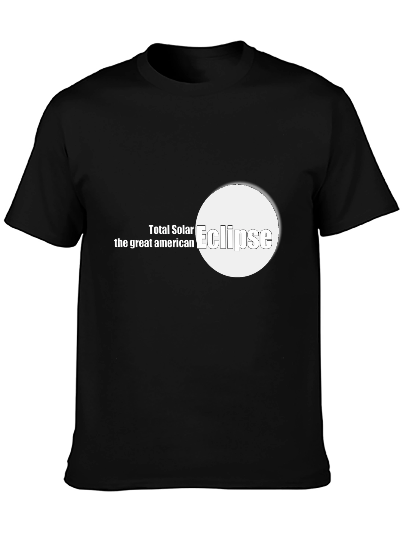 Total Solar Eclipse Black T-Shirt