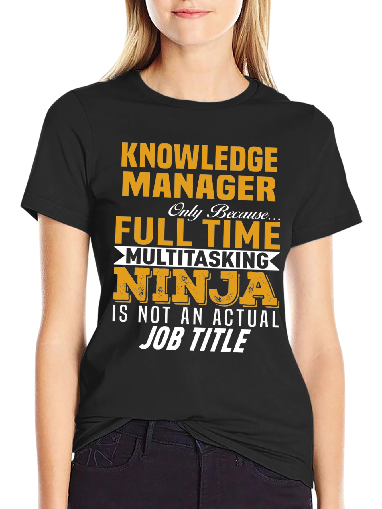 Knowledge Manager Ninja Graphic Tee