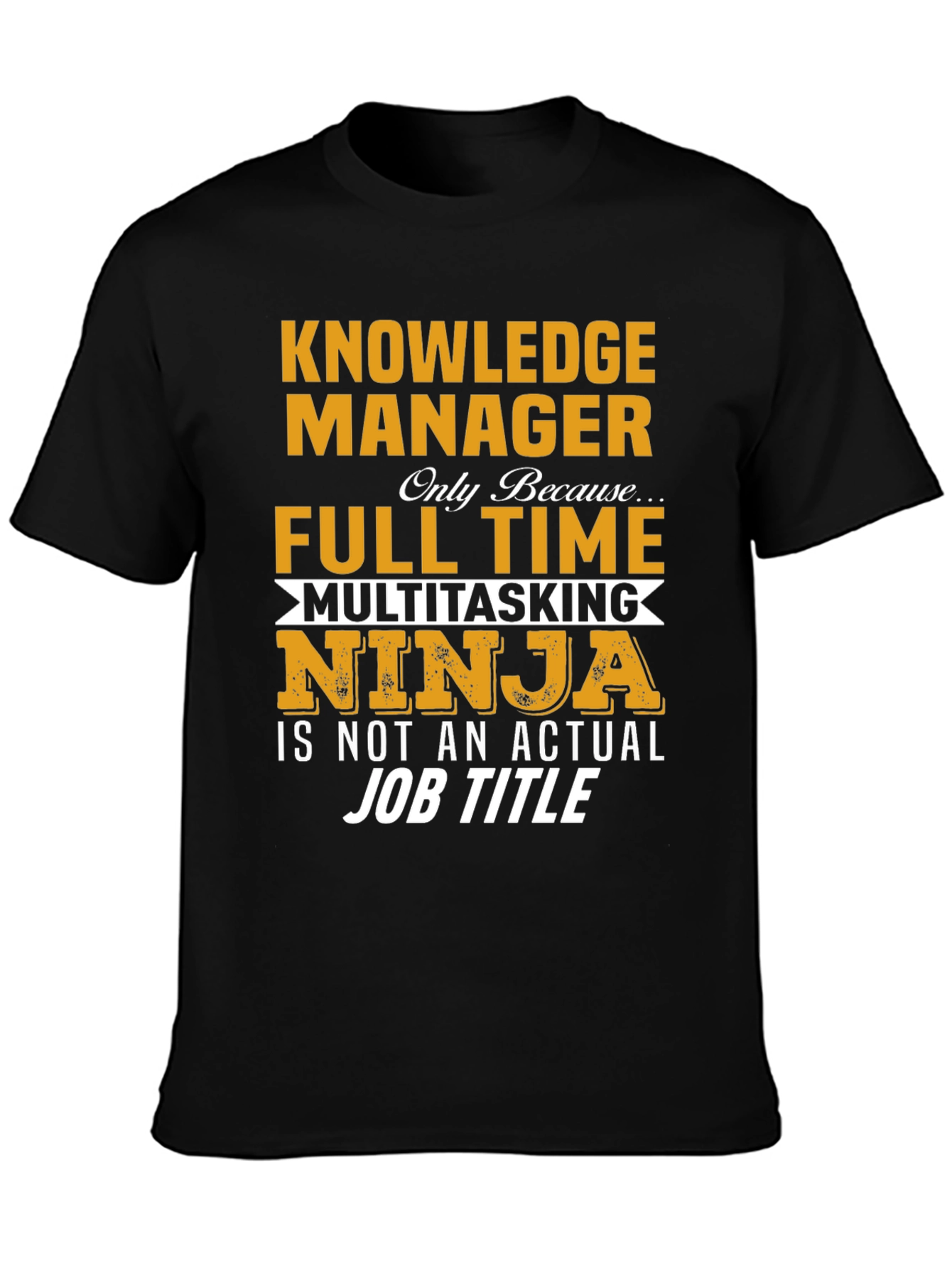 Knowledge Manager Ninja Graphic Tee