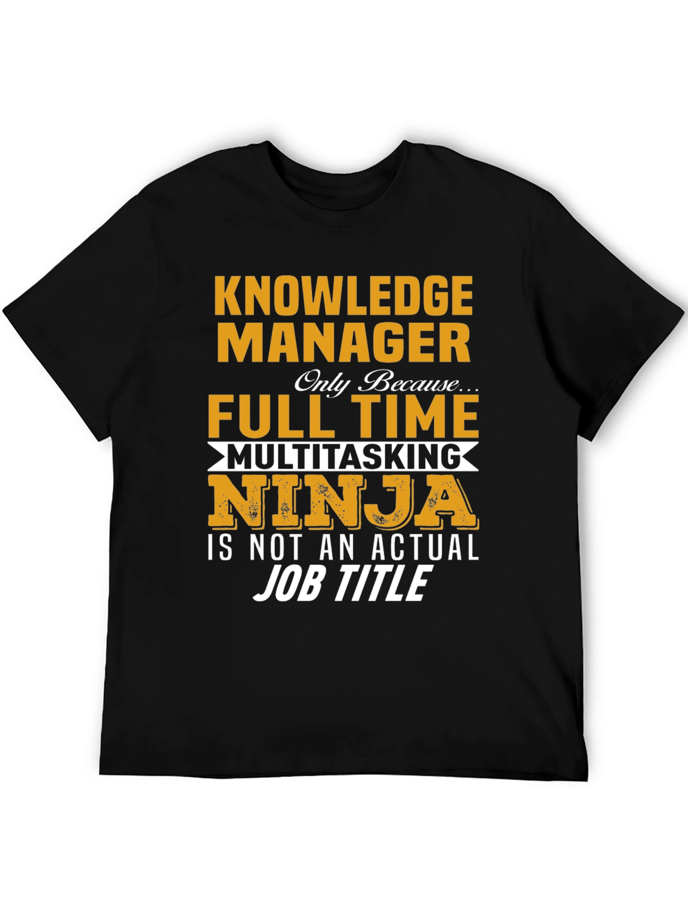 Knowledge Manager Ninja Graphic Tee