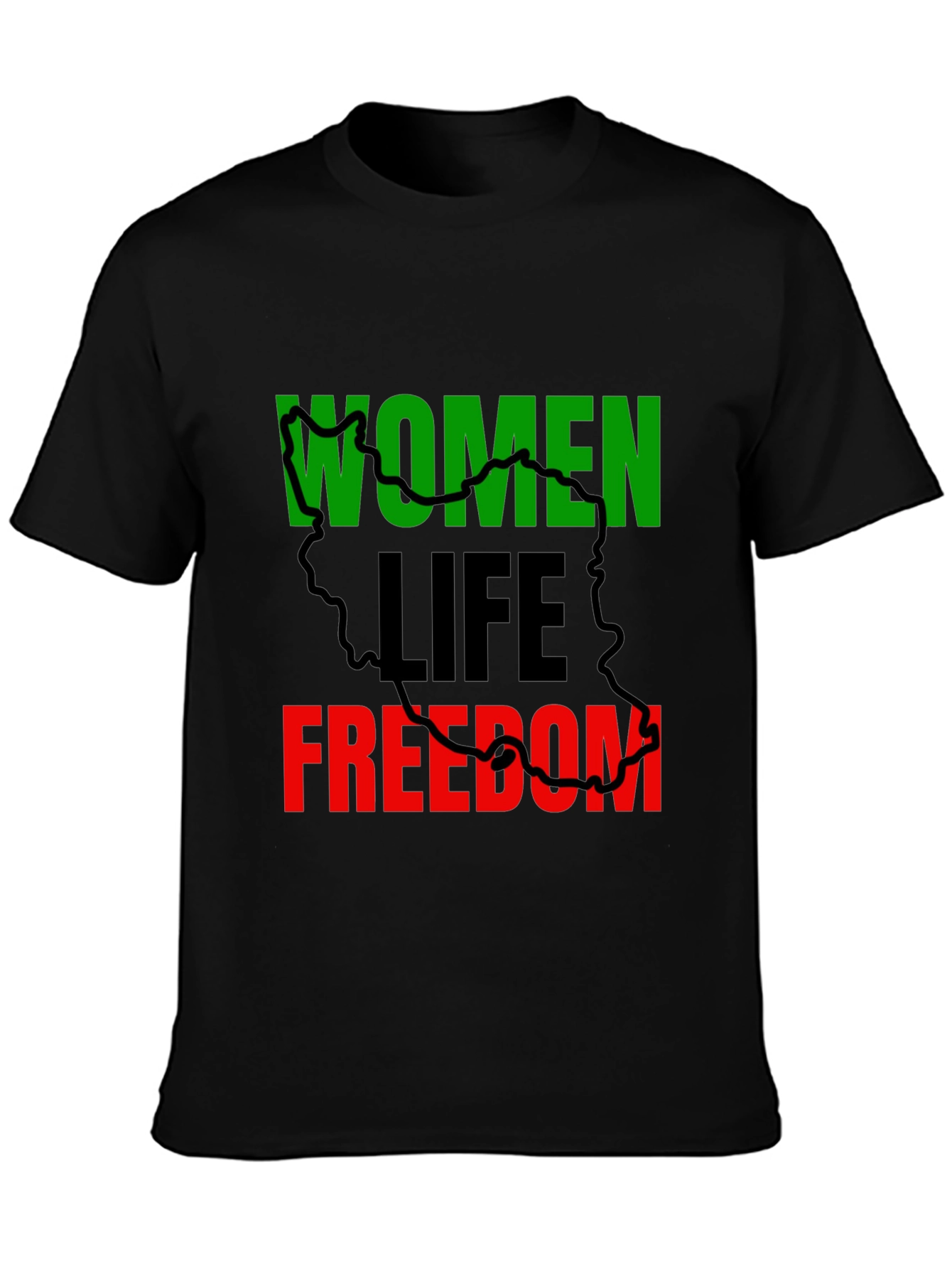 Women Life Freedom T-Shirt - Solidarity Top