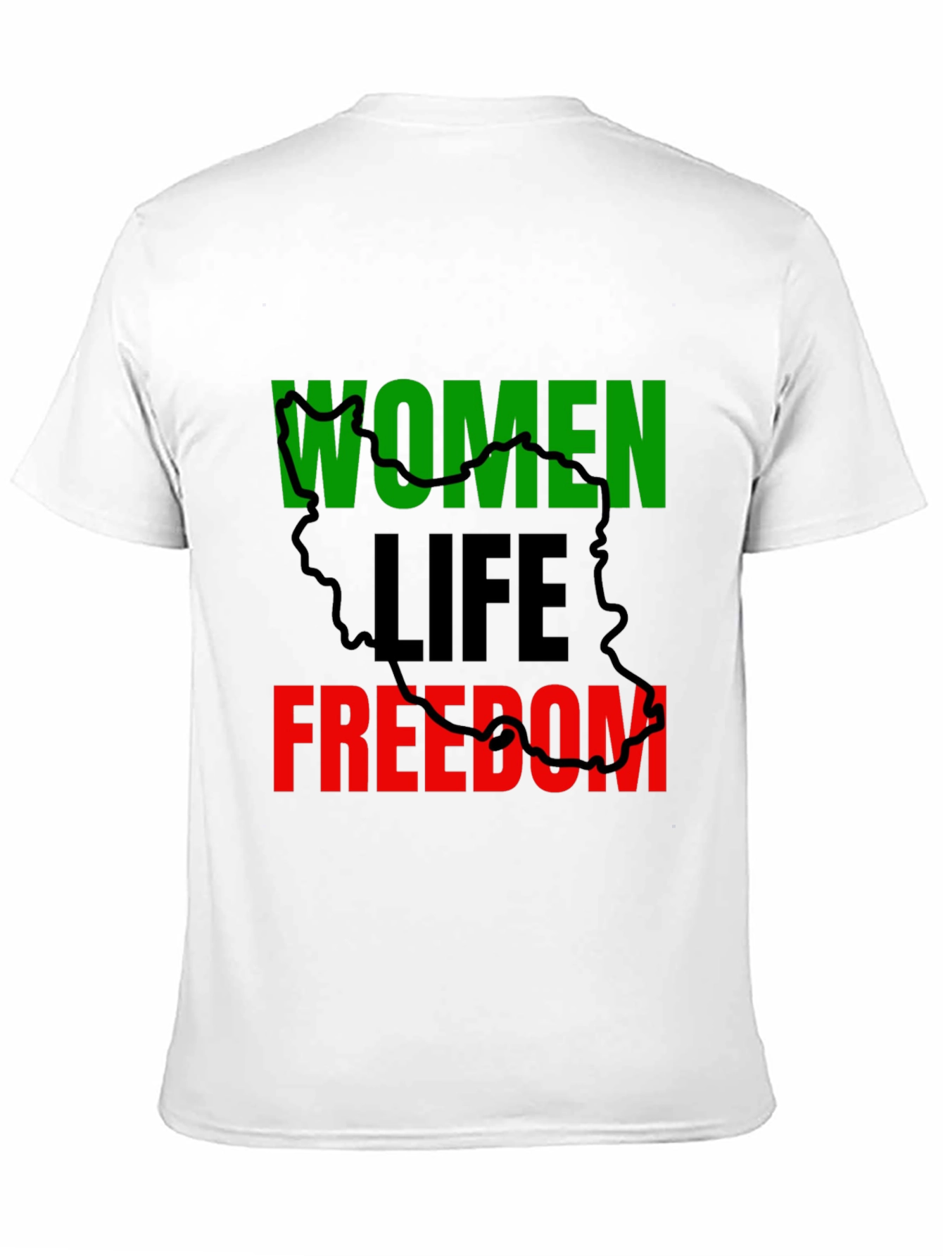 Women Life Freedom T-Shirt - Solidarity Top