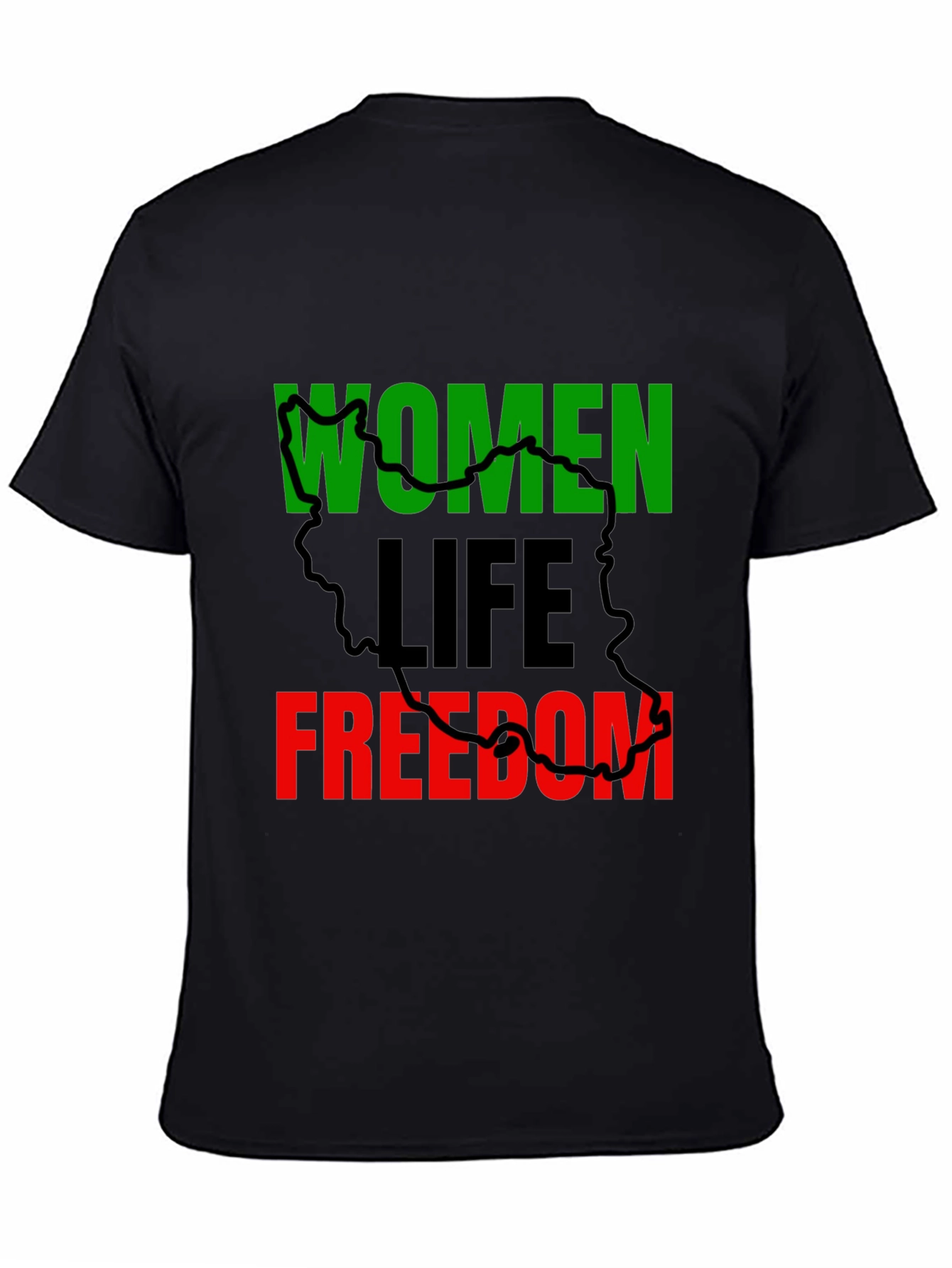 Women Life Freedom T-Shirt - Solidarity Top