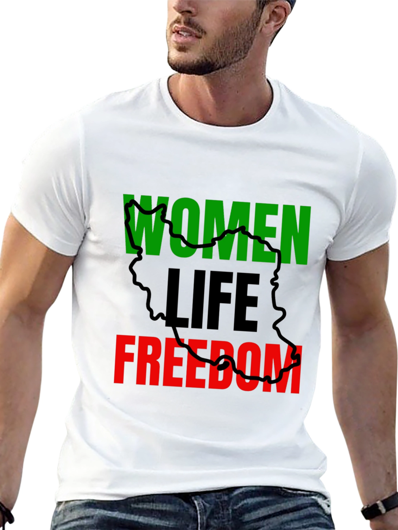 Women Life Freedom T-Shirt - Solidarity Top