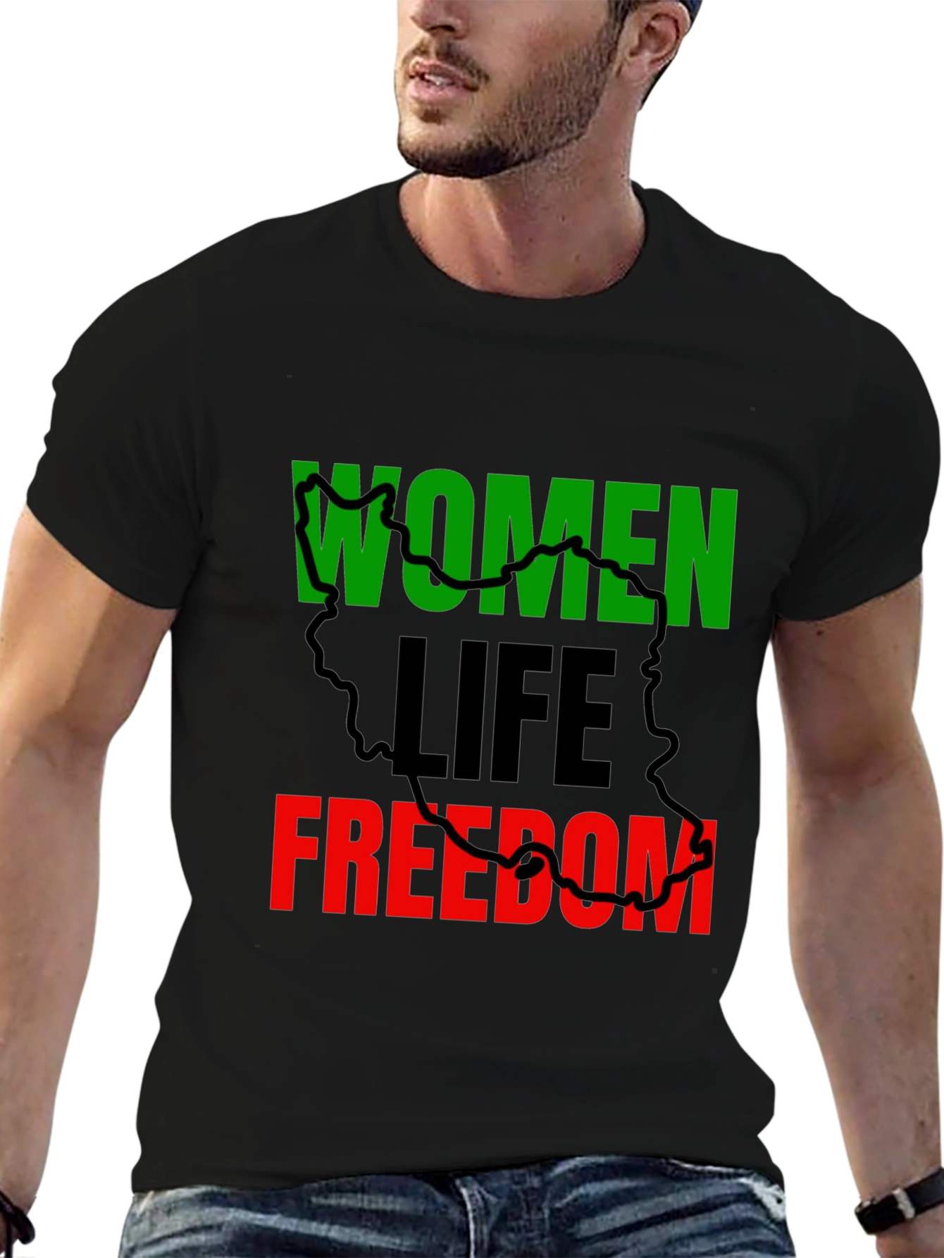 Women Life Freedom T-Shirt - Solidarity Top