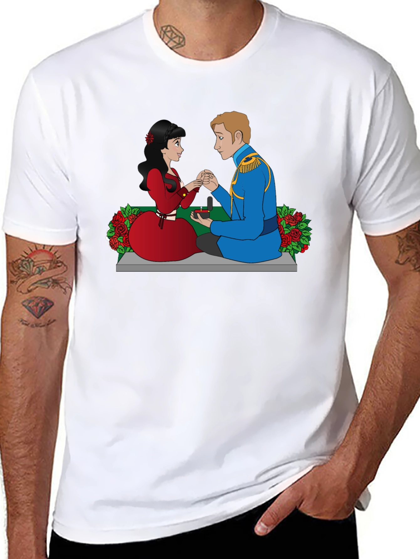 Romantic Proposal T-Shirt