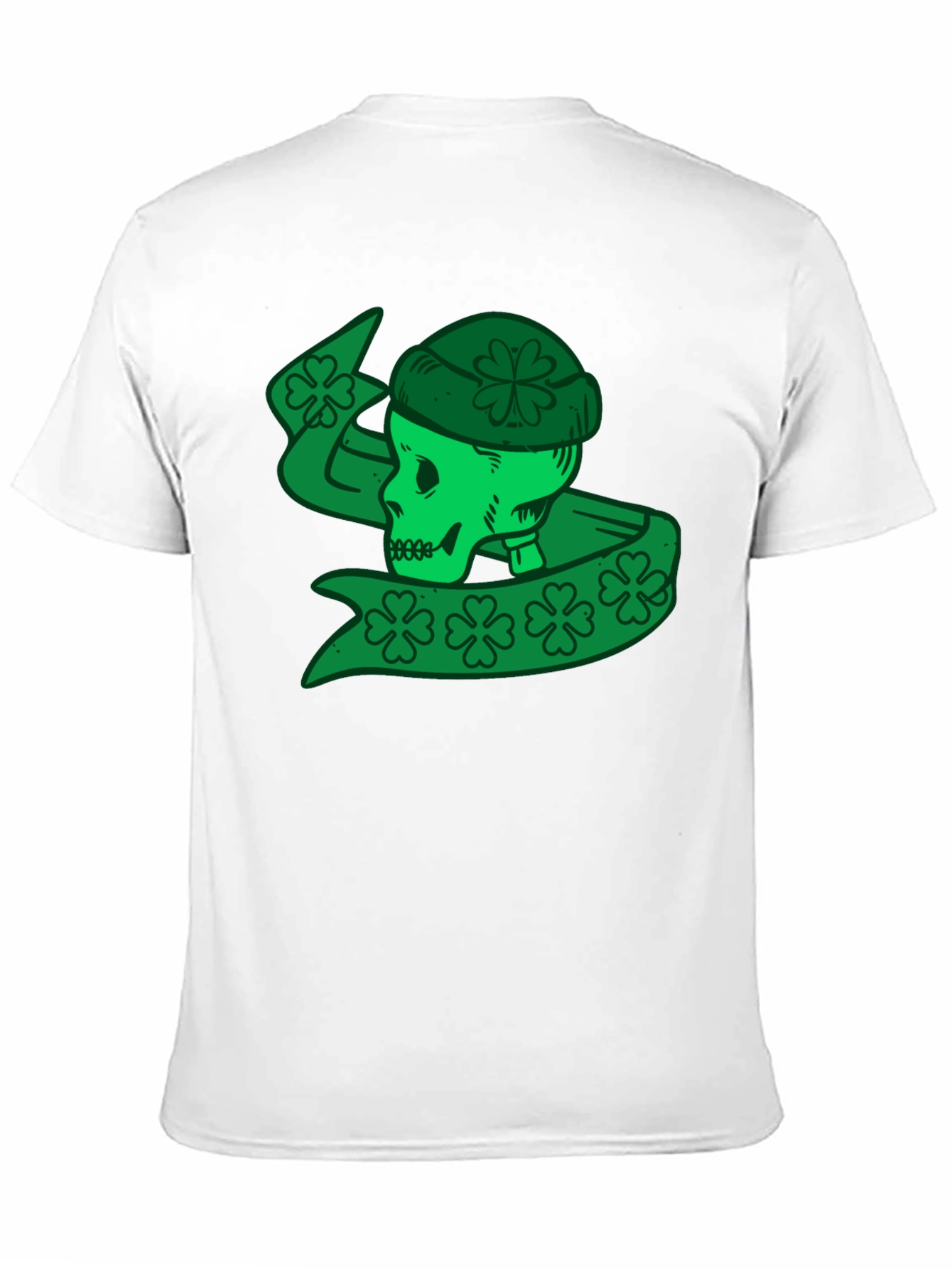 St. Patricks Day Skull T-Shirt