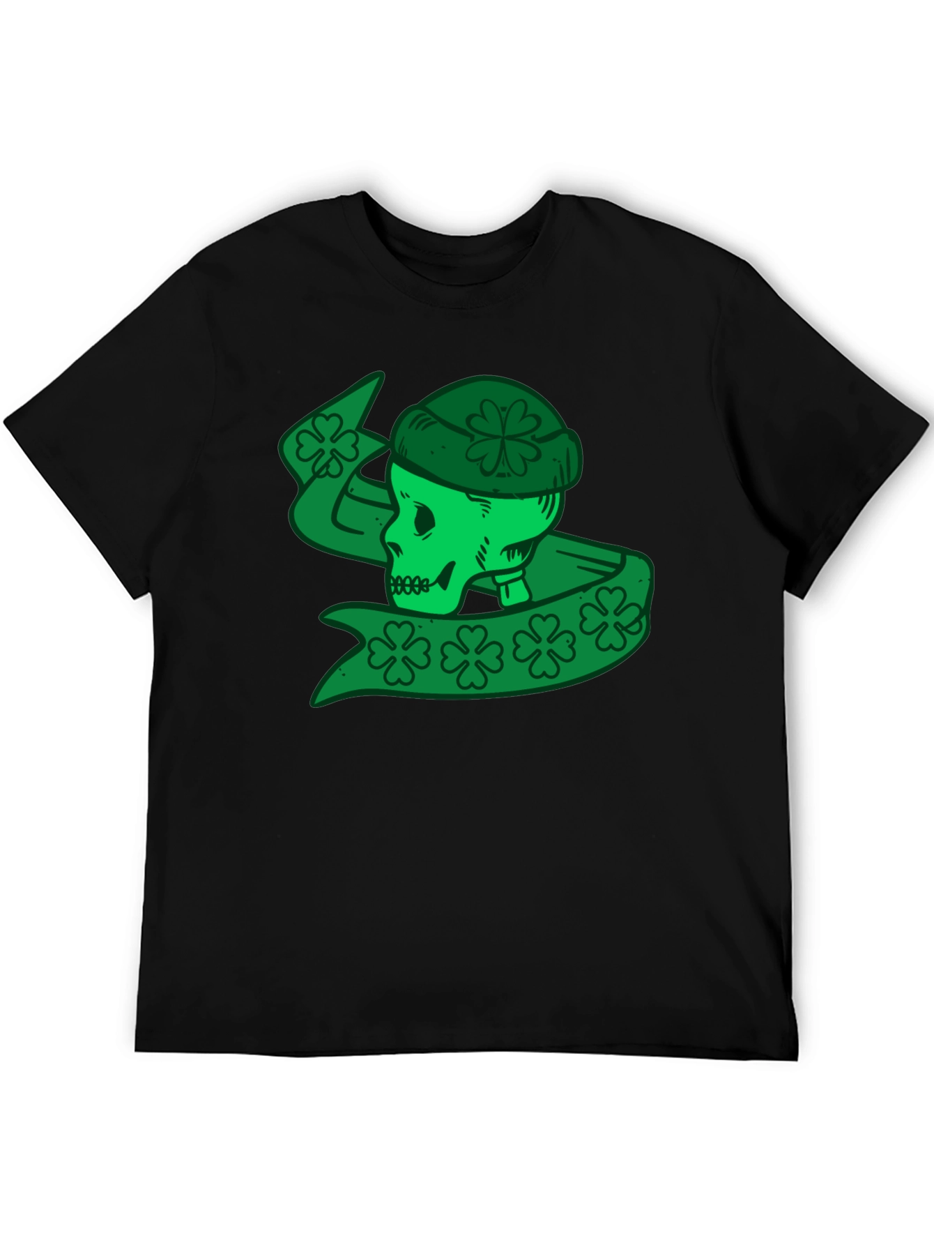 St. Patricks Day Skull T-Shirt