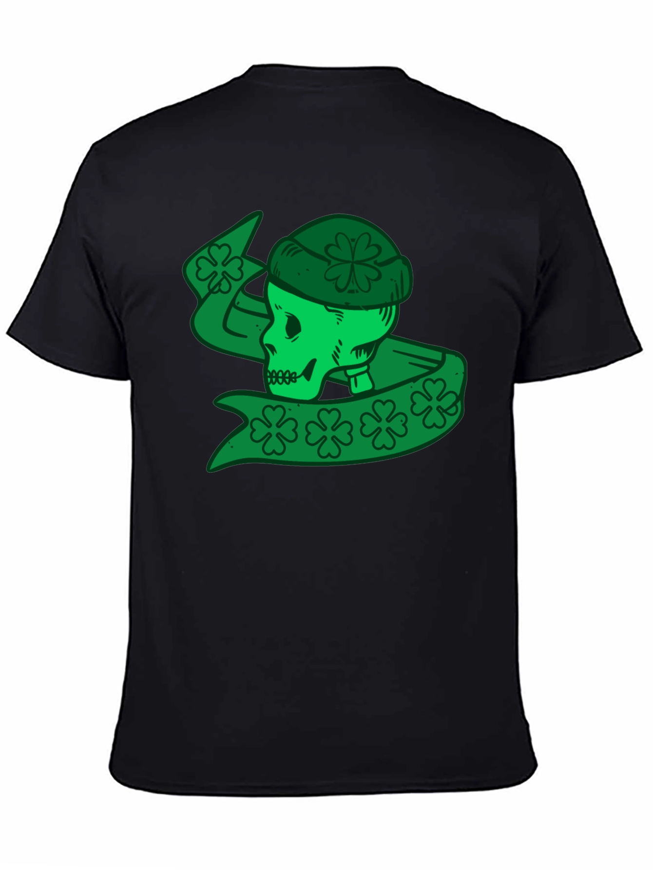 St. Patricks Day Skull T-Shirt