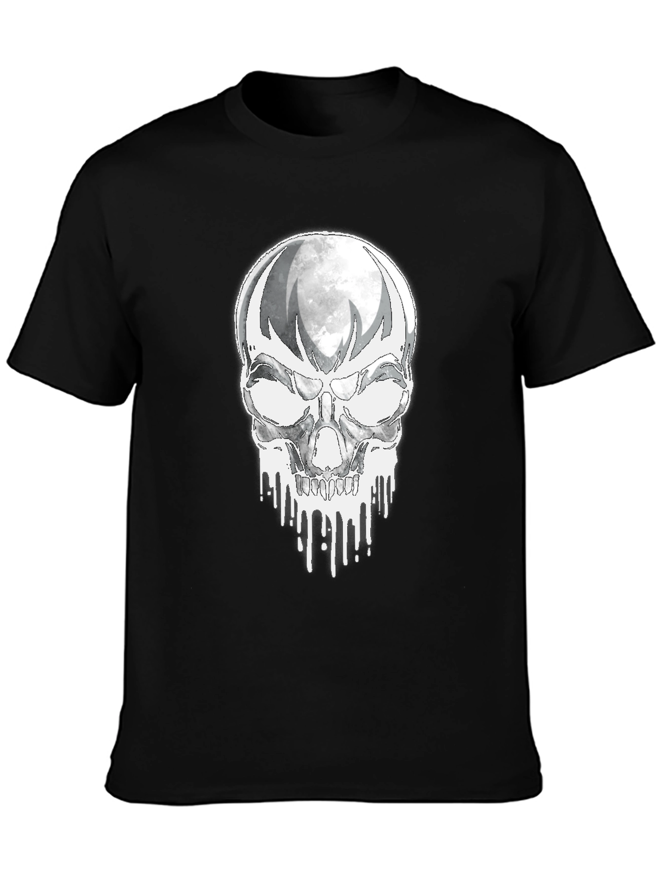 Skull Graphic Black T-Shirt