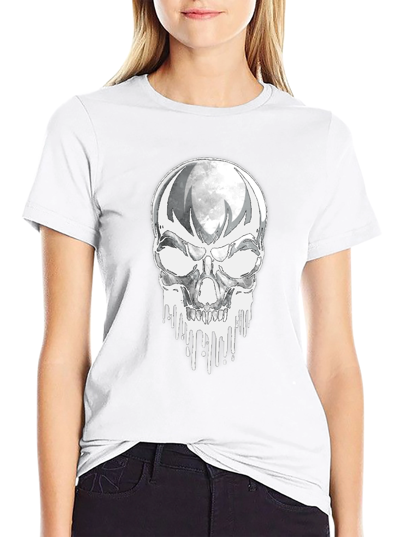 Skull Graphic Black T-Shirt