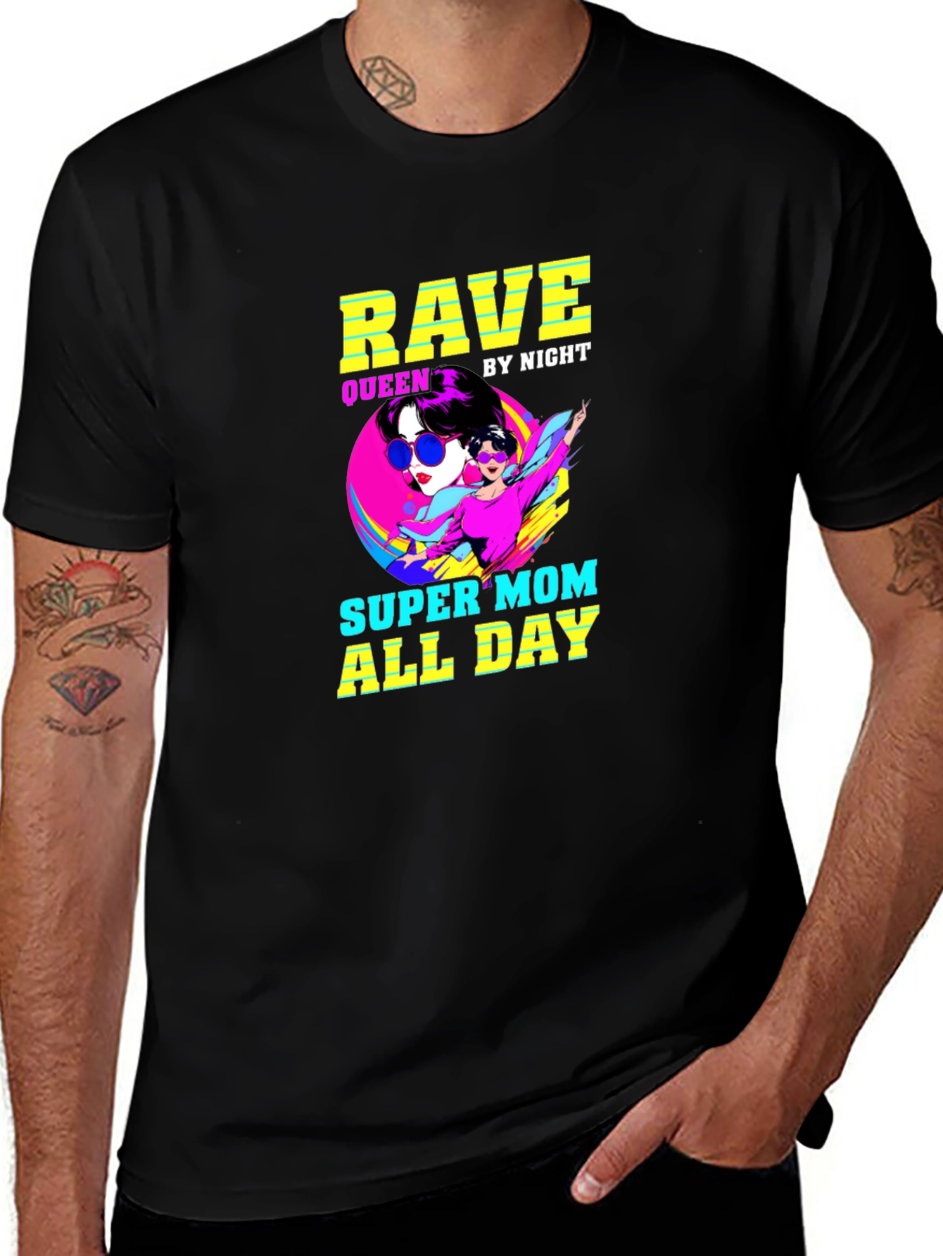 Rave Queen Super Mom T-Shirt
