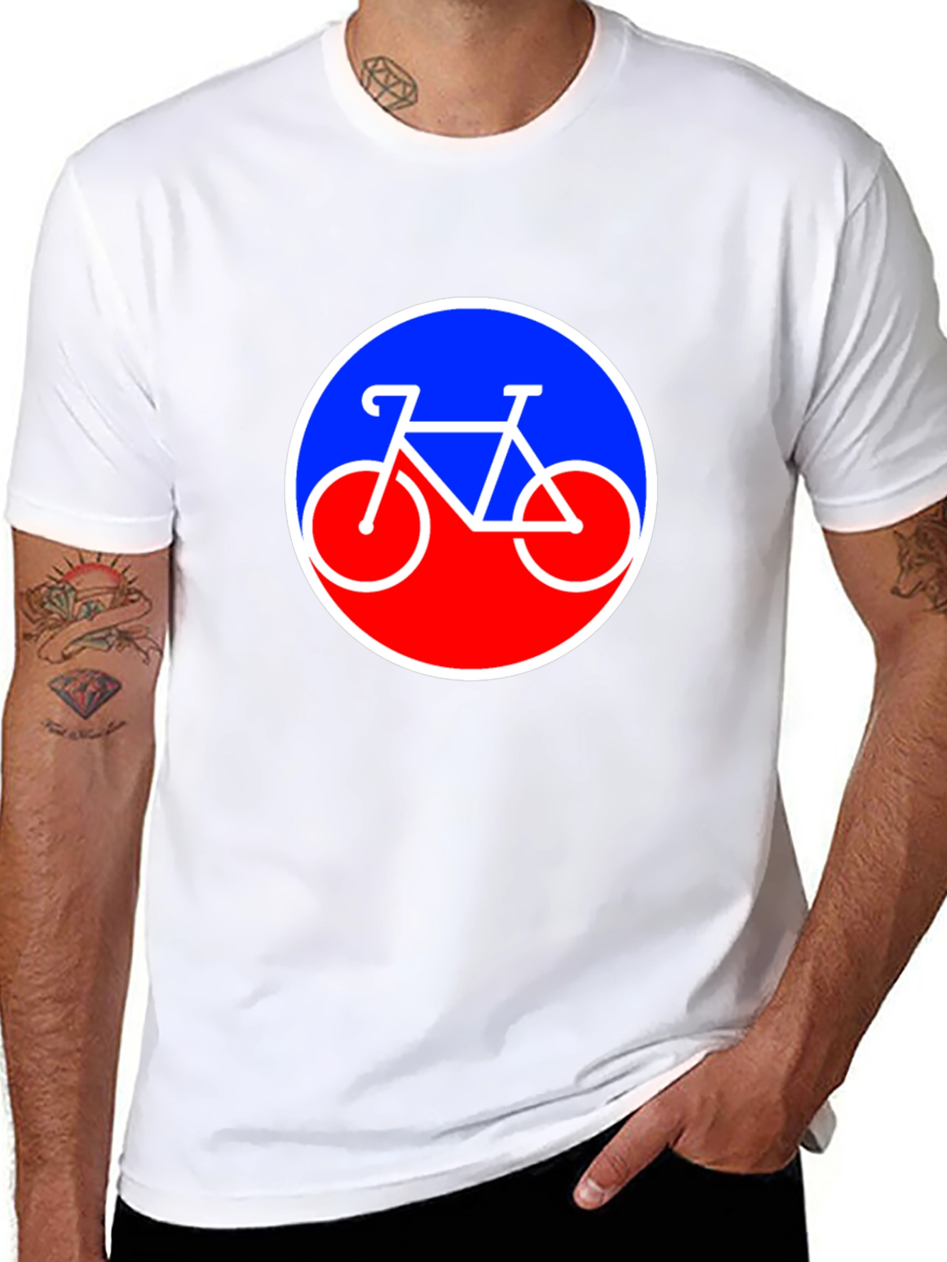 Bike Logo T-Shirt - Cycle Design