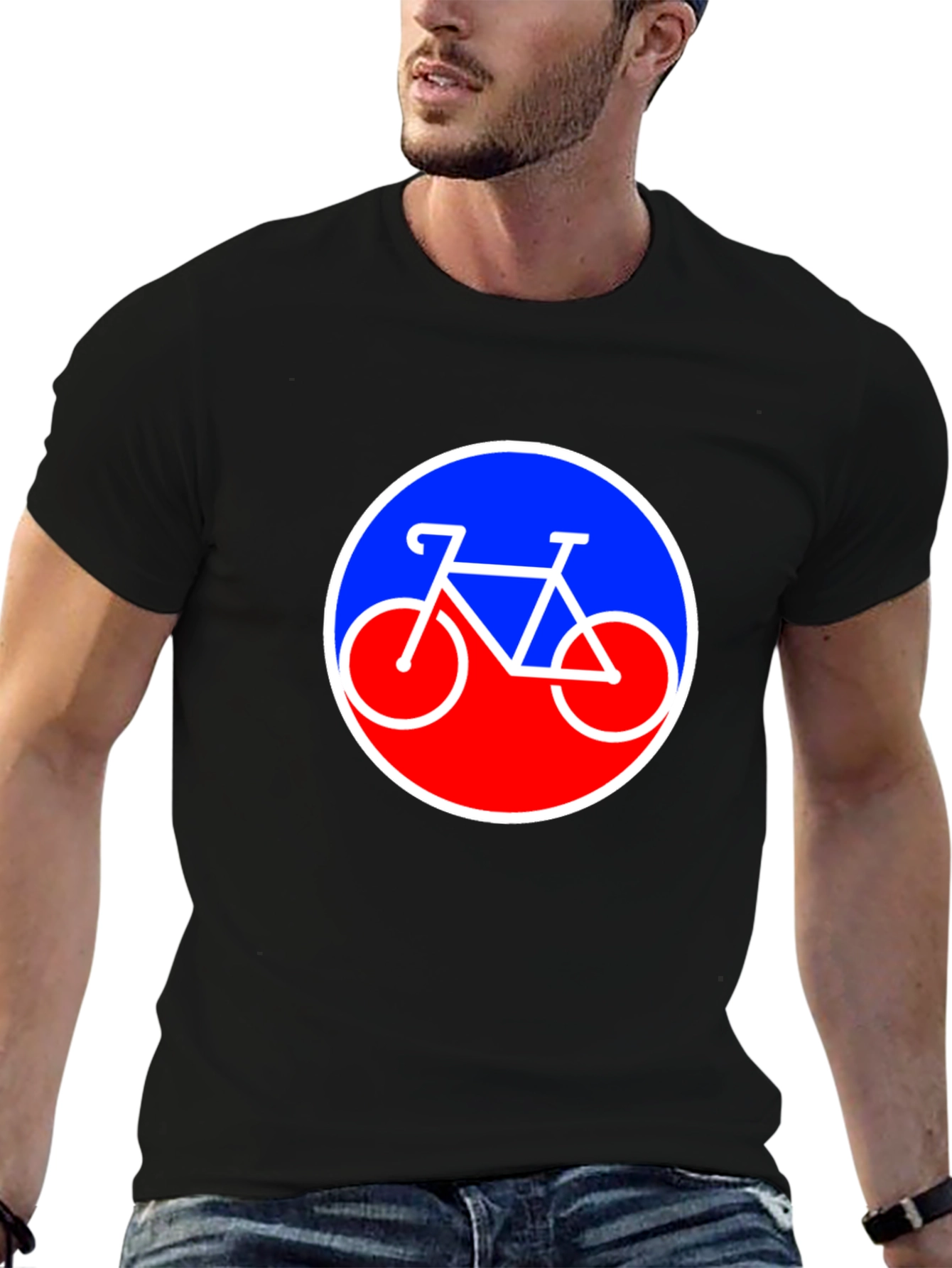 Bike Logo T-Shirt - Cycle Design