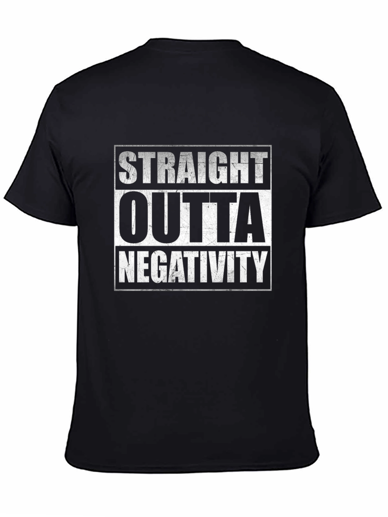 Straight Outta Negativity Graphic Tee