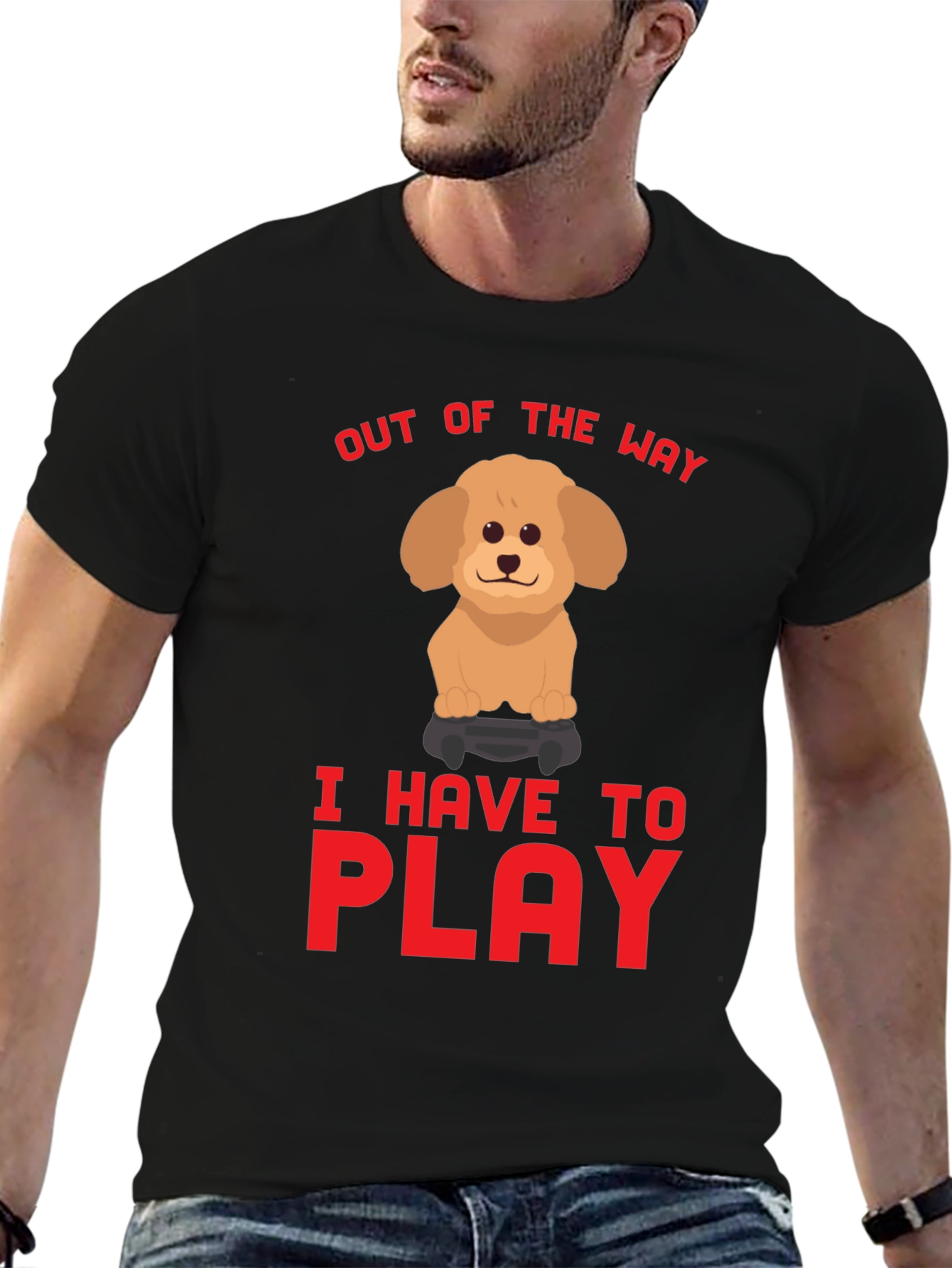 Out Of The Way I Have To Play T-Shirt