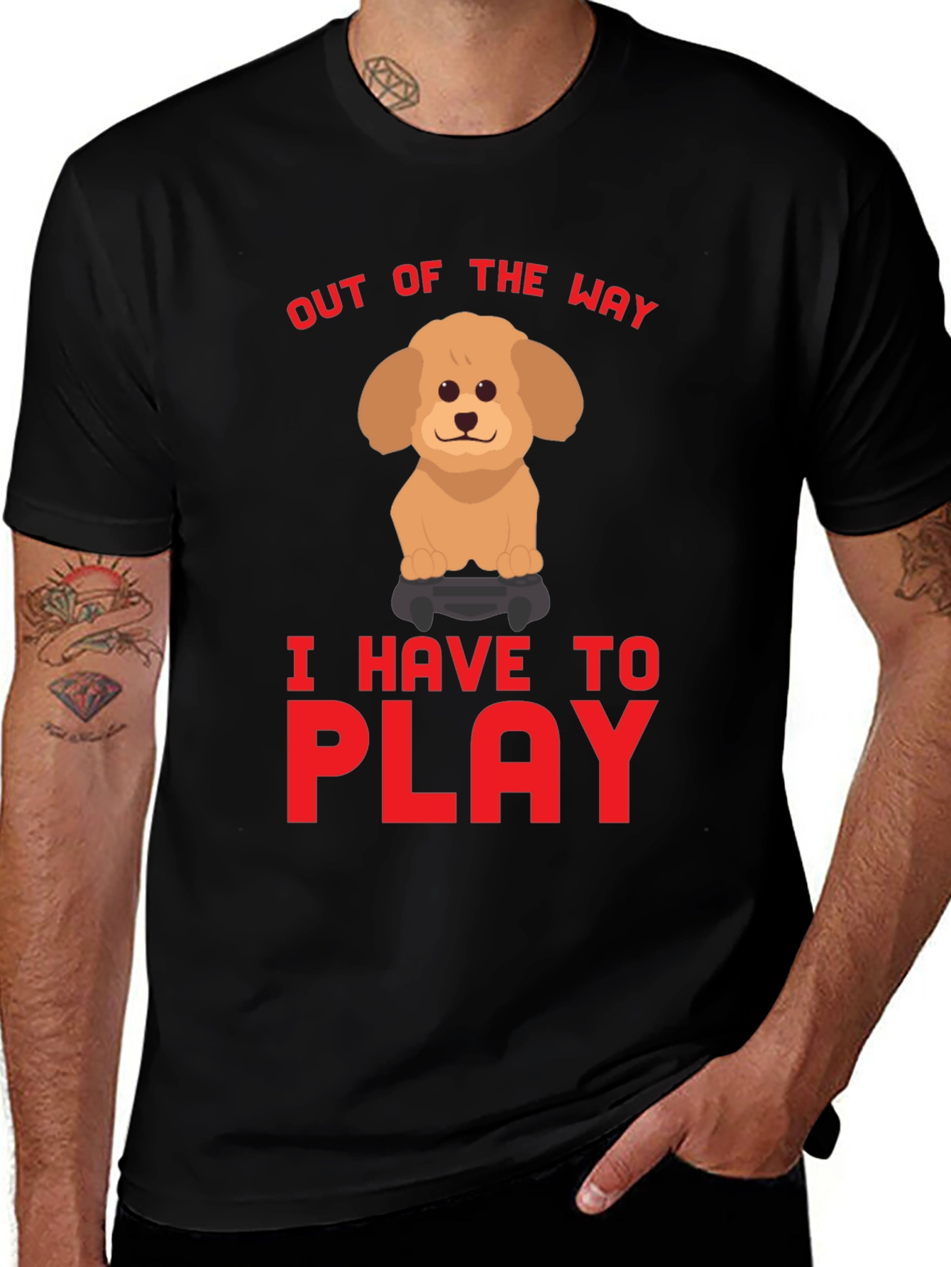 Out Of The Way I Have To Play T-Shirt