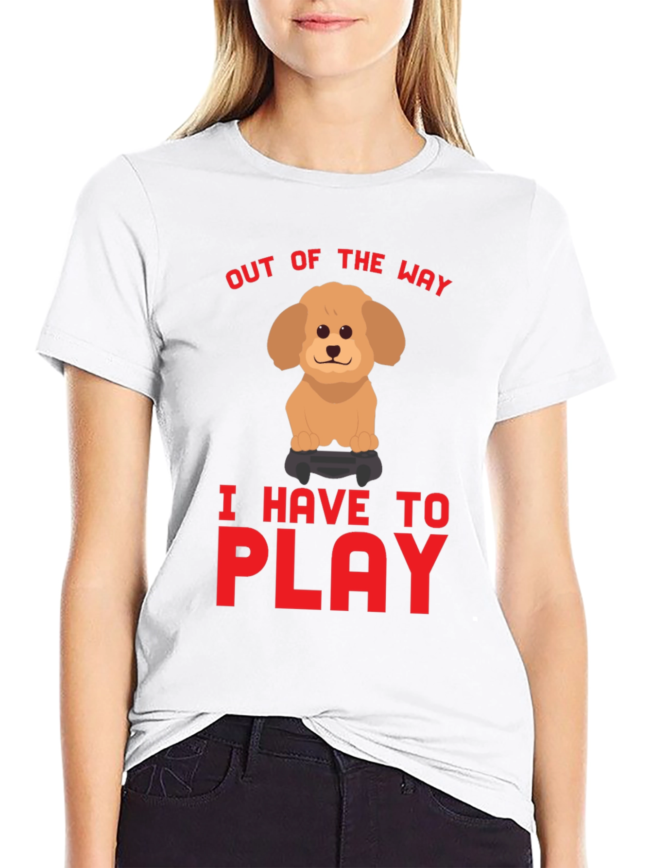 Out Of The Way I Have To Play T-Shirt