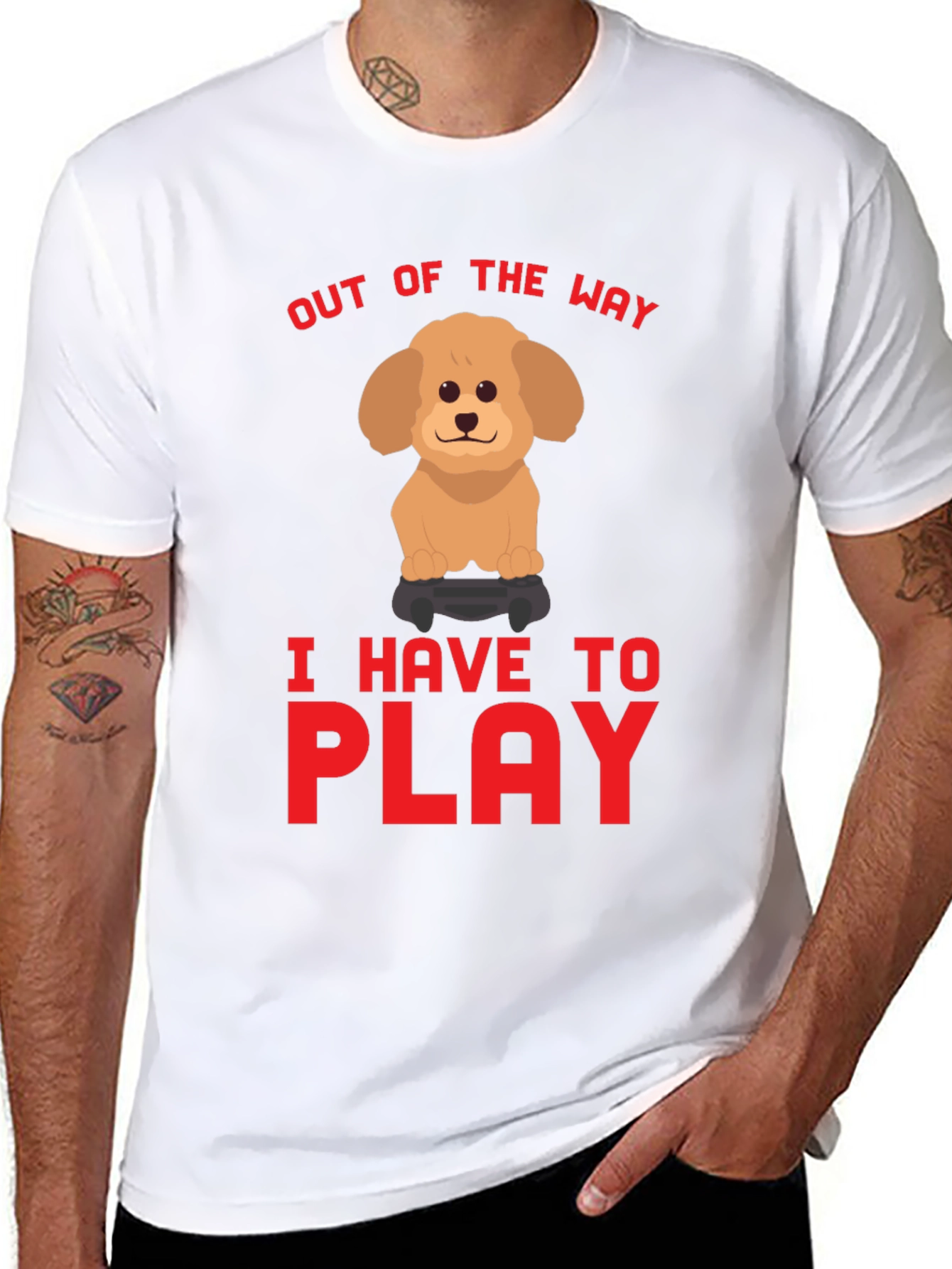 Out Of The Way I Have To Play T-Shirt