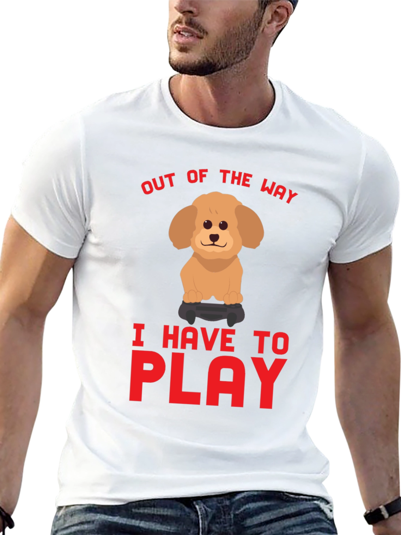Out Of The Way I Have To Play T-Shirt