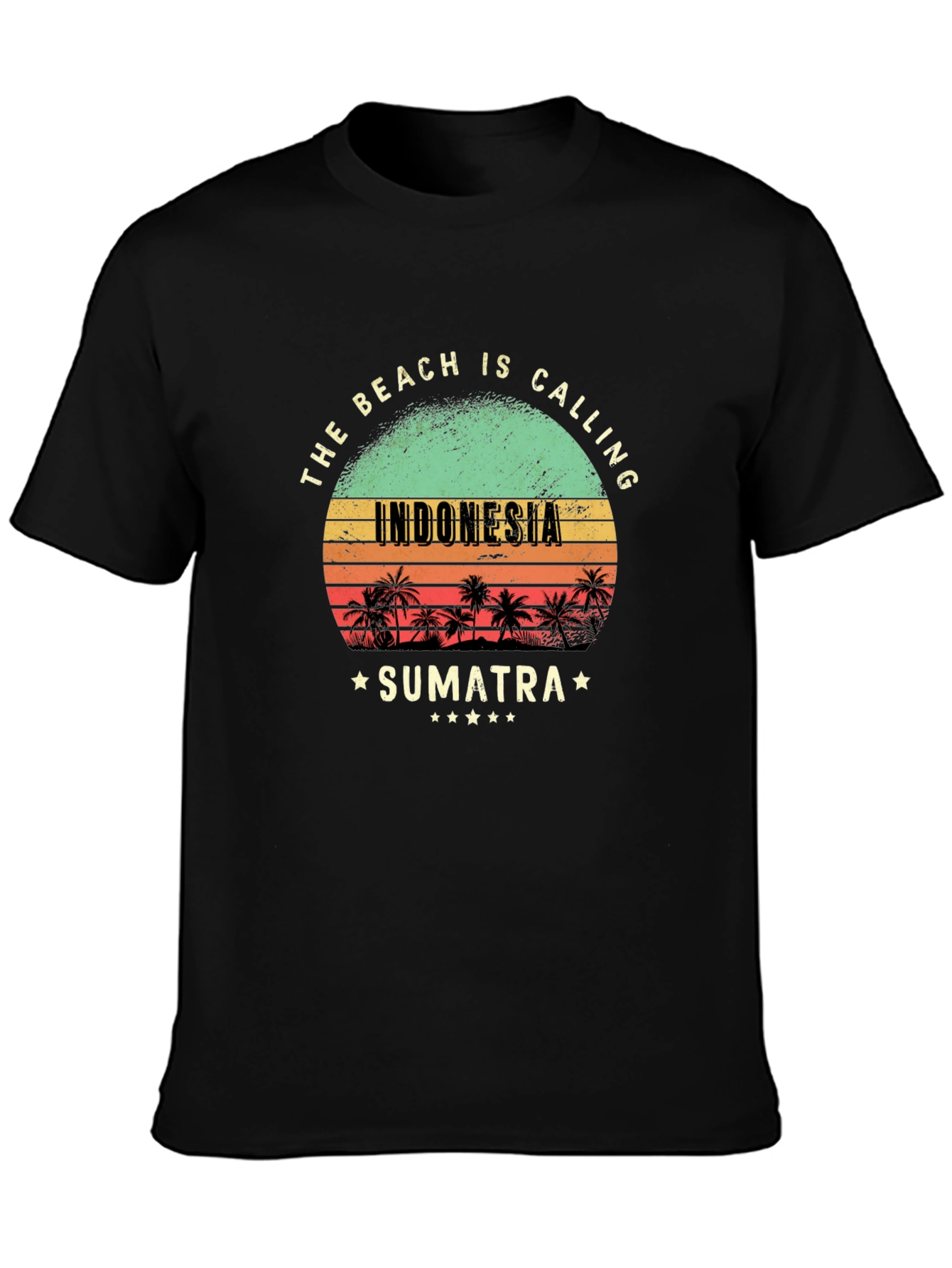 Indonesia Sumatra Beach Calling T-Shirt